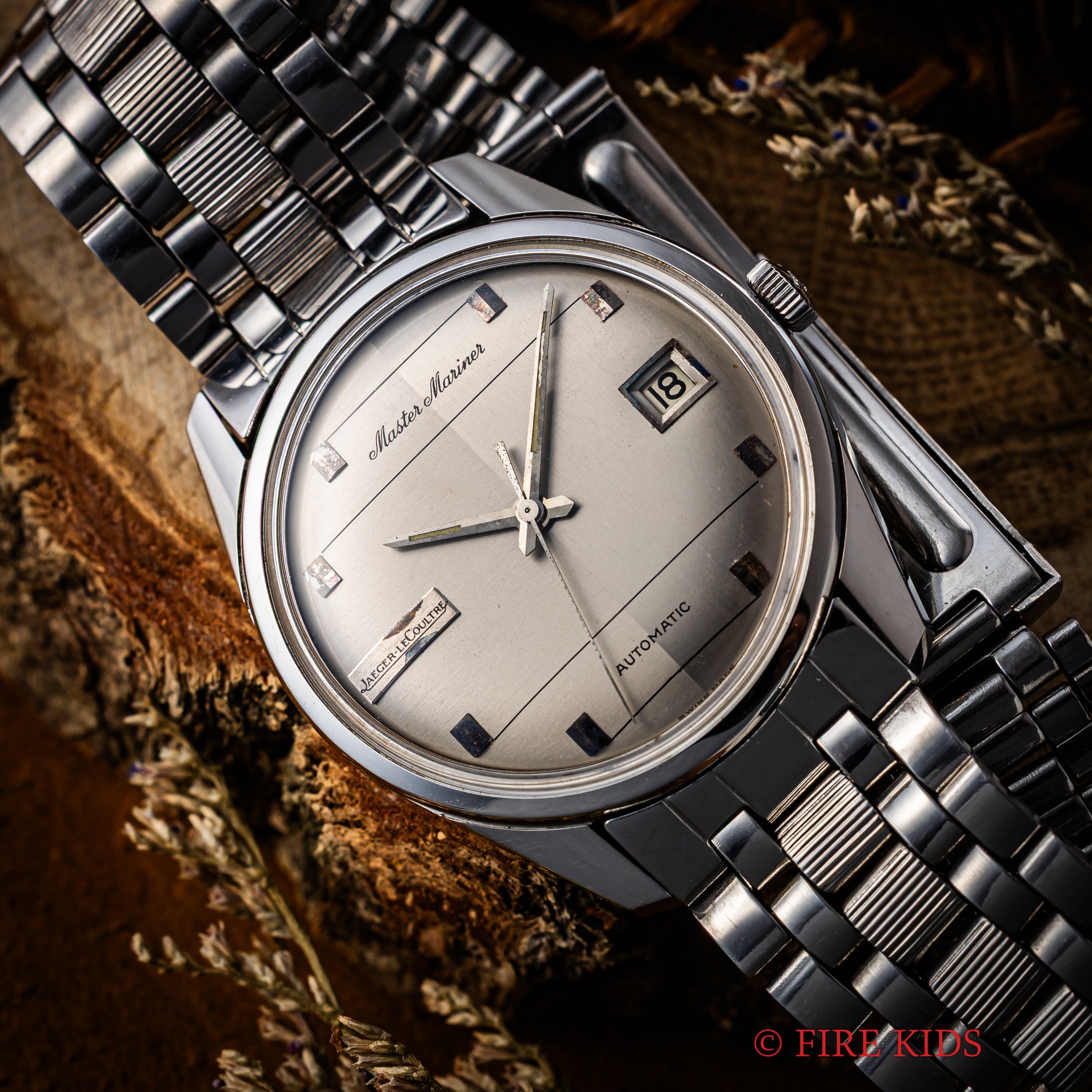 ジャガー・ルクルト マスターマリーナ 1960年代製 自動巻 Ref.E557/1 Cal.K881 純正ゲイフレアーブレス