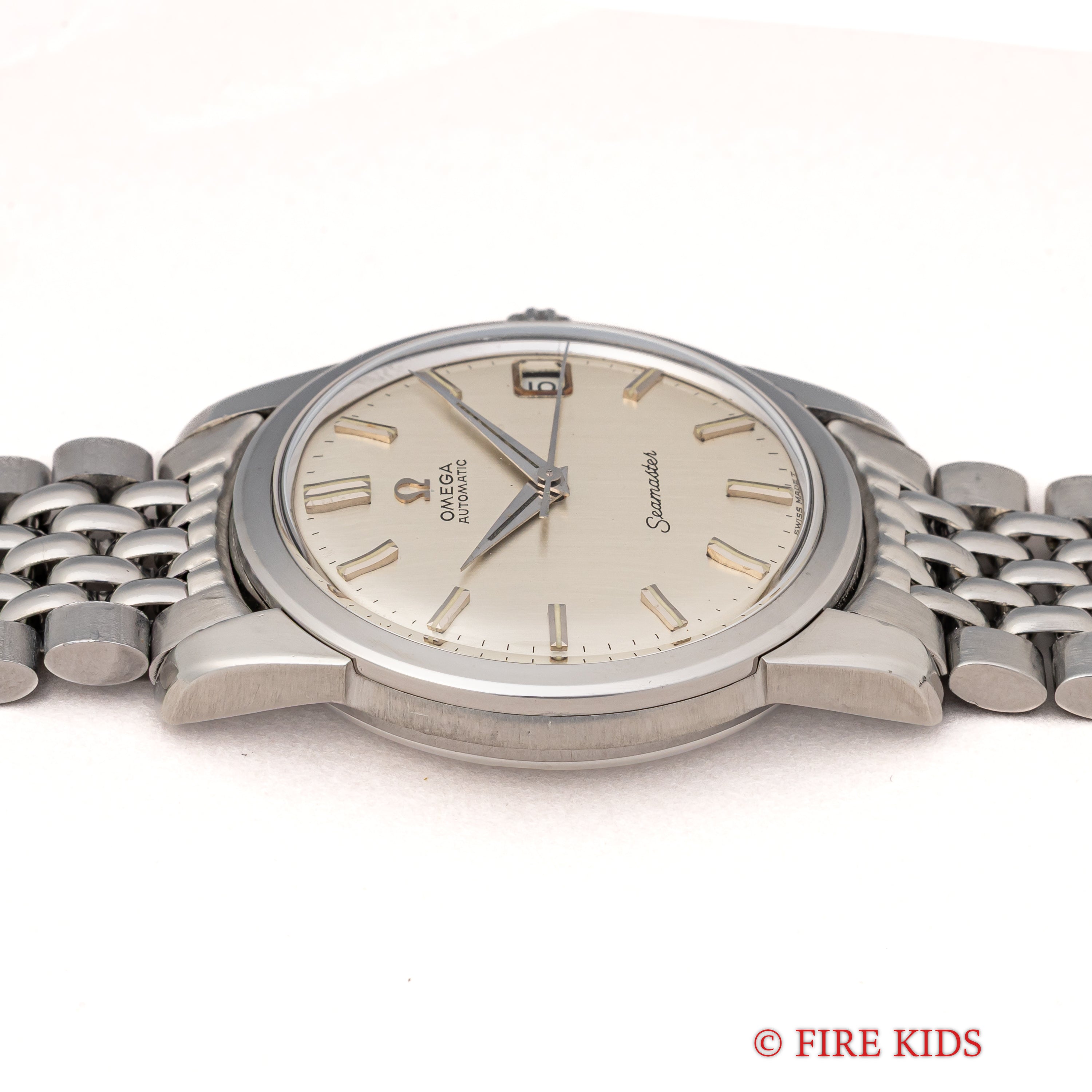 オメガ シーマスター オートマチック 1966年製 Ref.166.009 シルバーダイヤルCal.562 純正ブレス