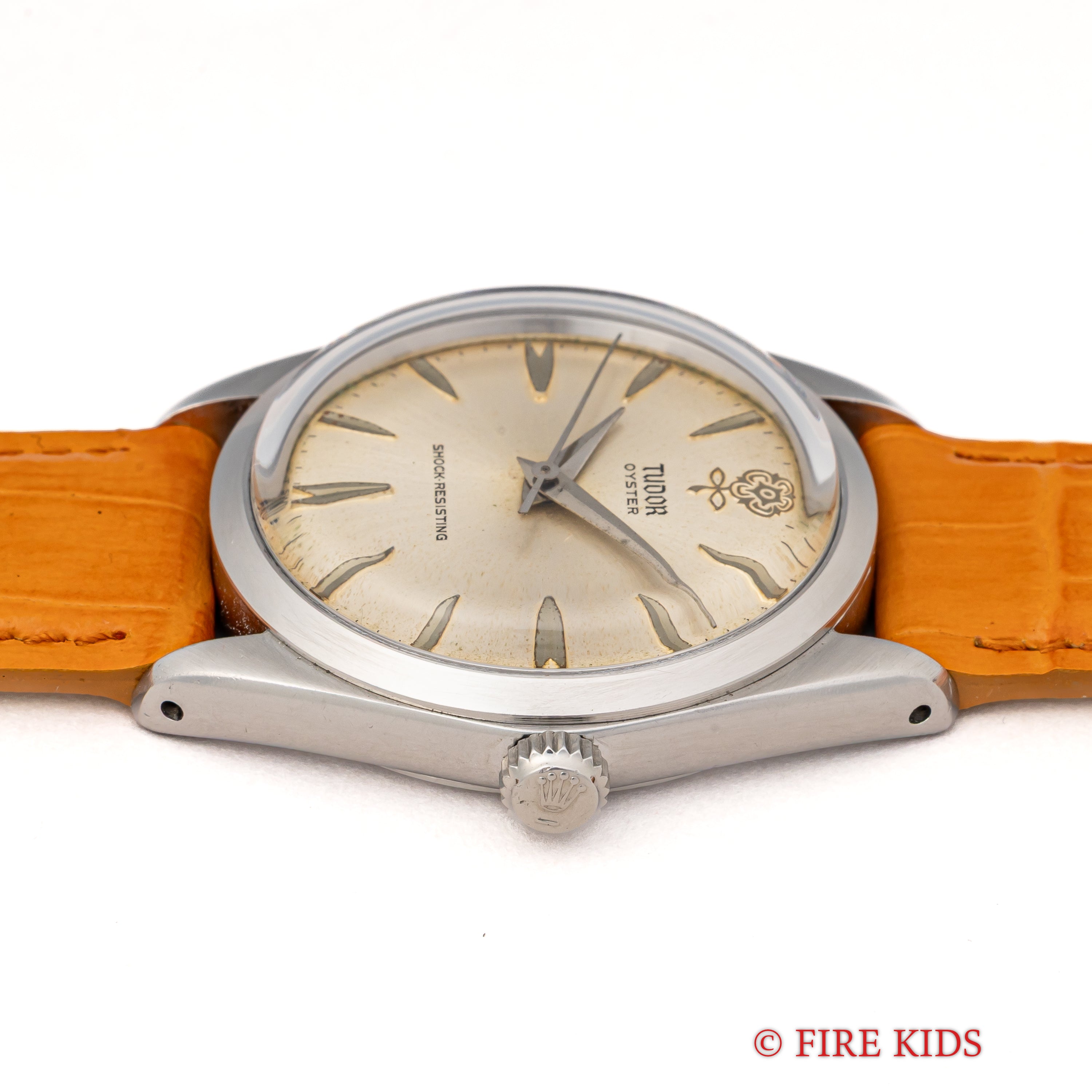 チューダー オイスター デカバラ 1966年製 オリジナルシルバーダイヤル Ref.7984 王冠リューズ