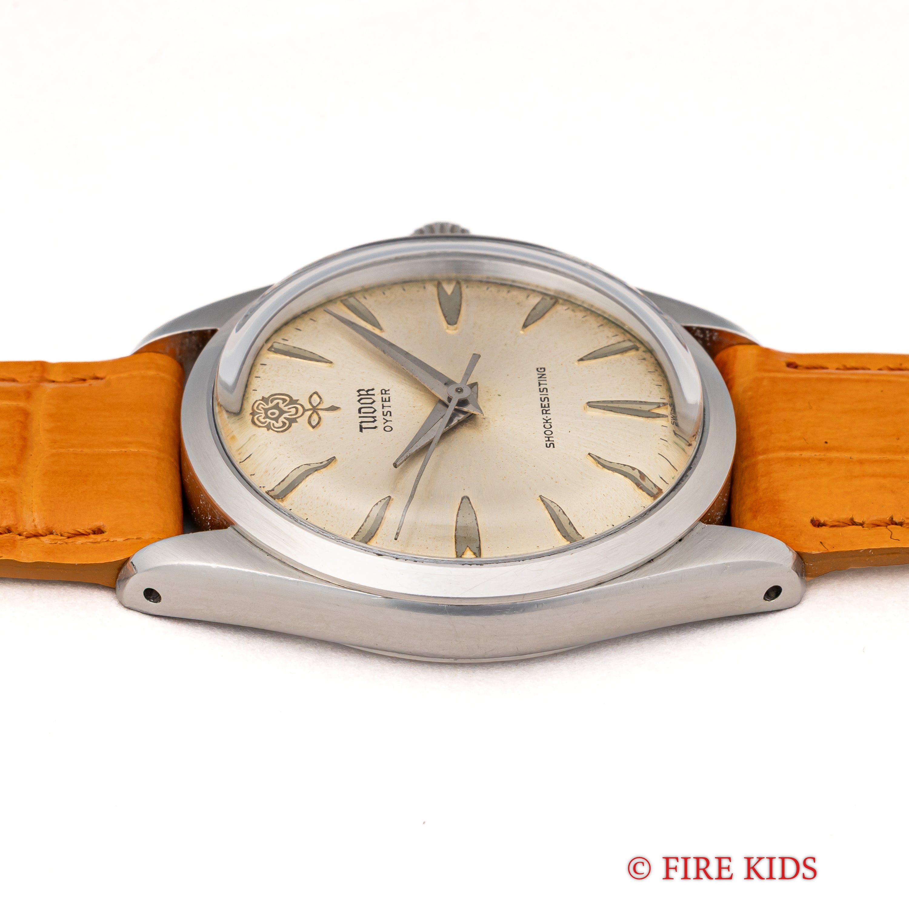 チューダー オイスター デカバラ 1966年製 オリジナルシルバーダイヤル Ref.7984 王冠リューズ