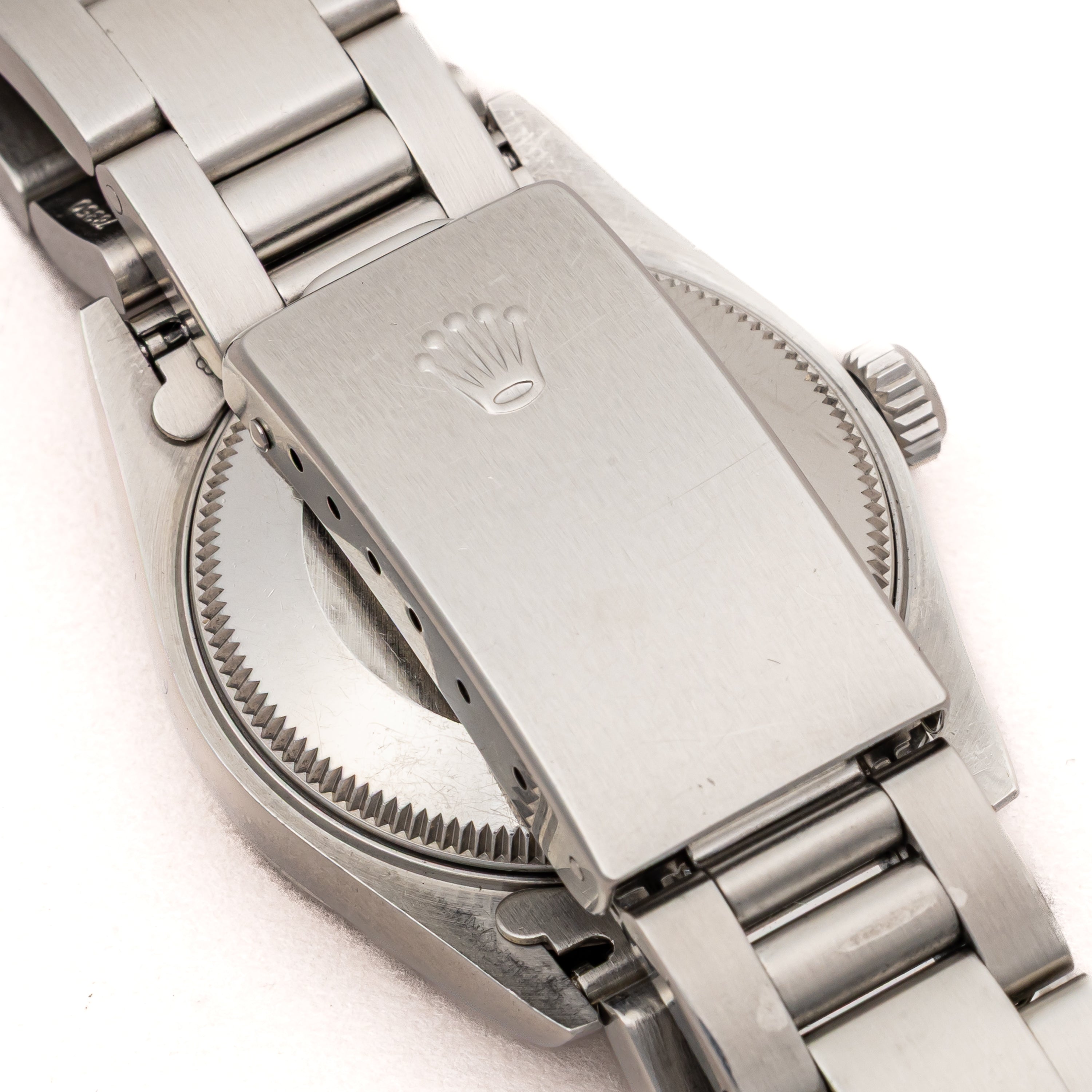 ロレックスオイスターパーペチュアル 1998年製 Ref.67480 ブルー飛びアラビアダイヤル