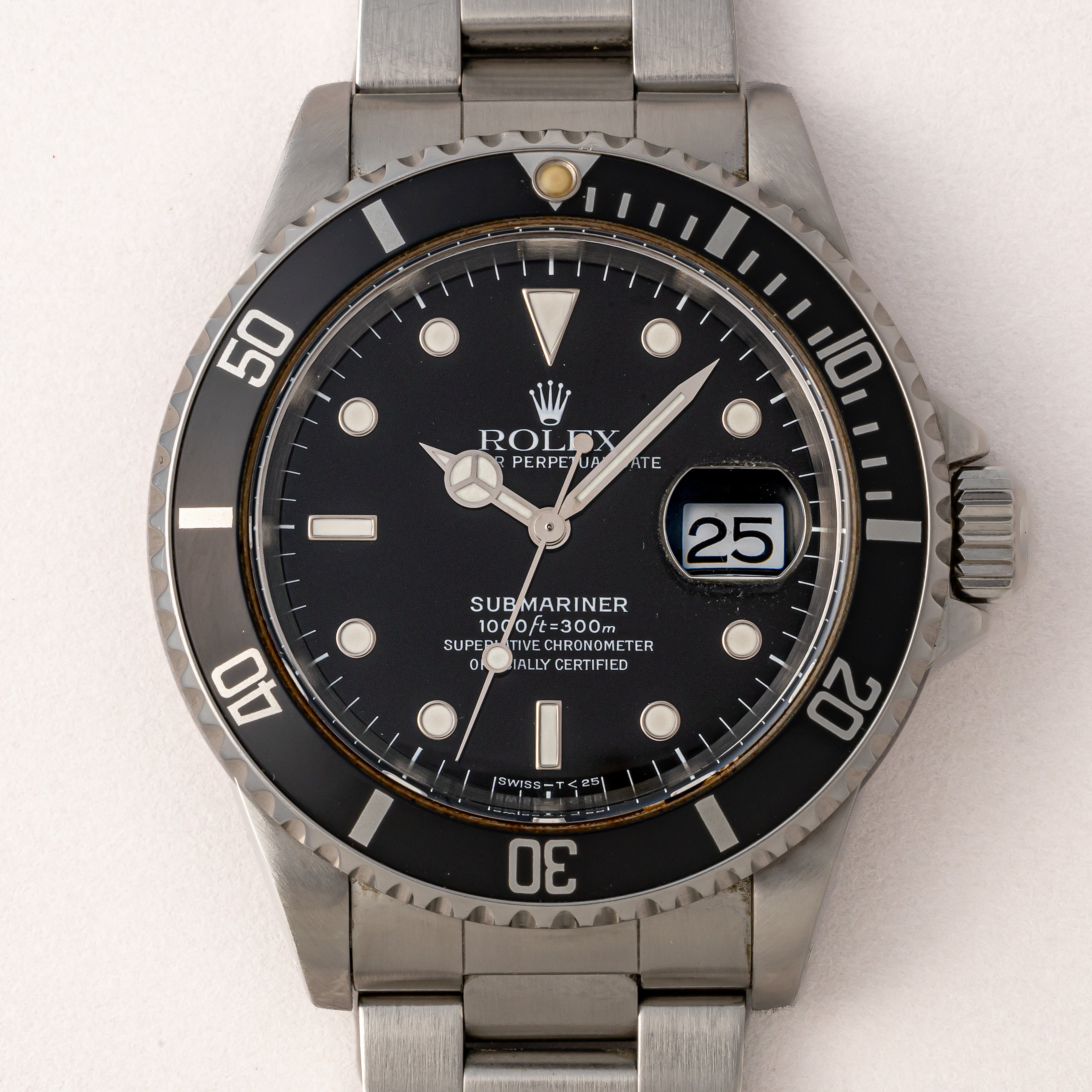 ロレックス サブマリーナー 1998年製 Ref.16610 箱、ギャラ、取説付き