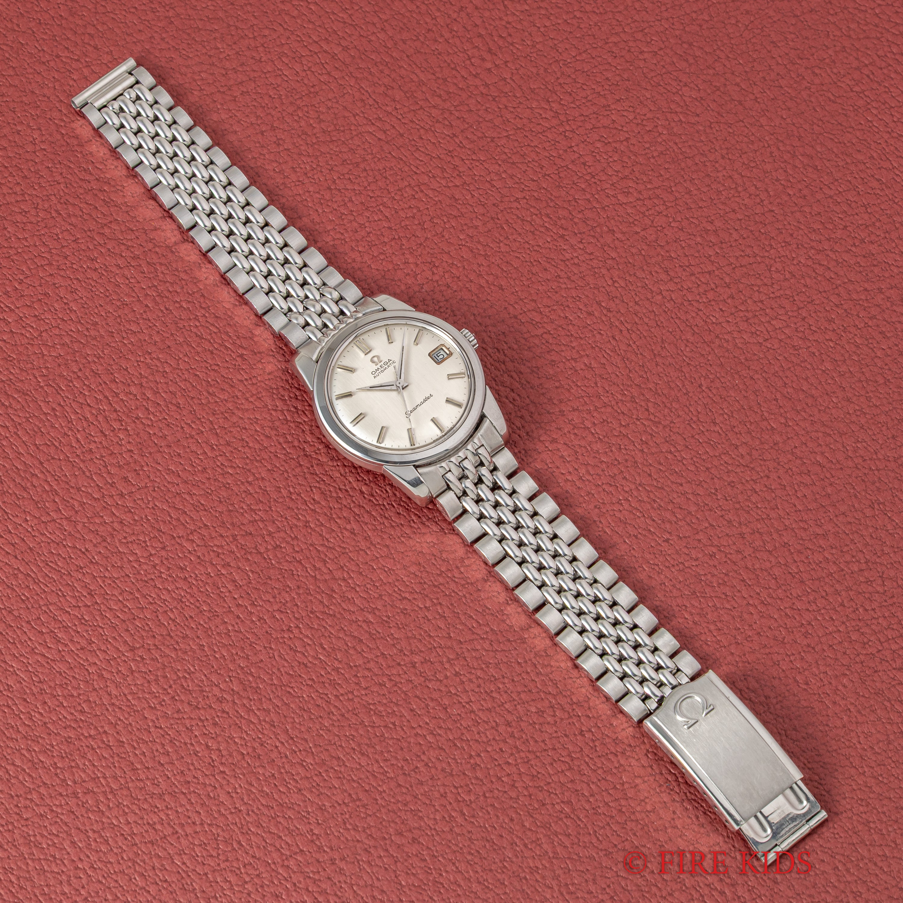 オメガ シーマスター オートマチック 1966年製 Ref.166.009 シルバーダイヤルCal.562 純正ブレス