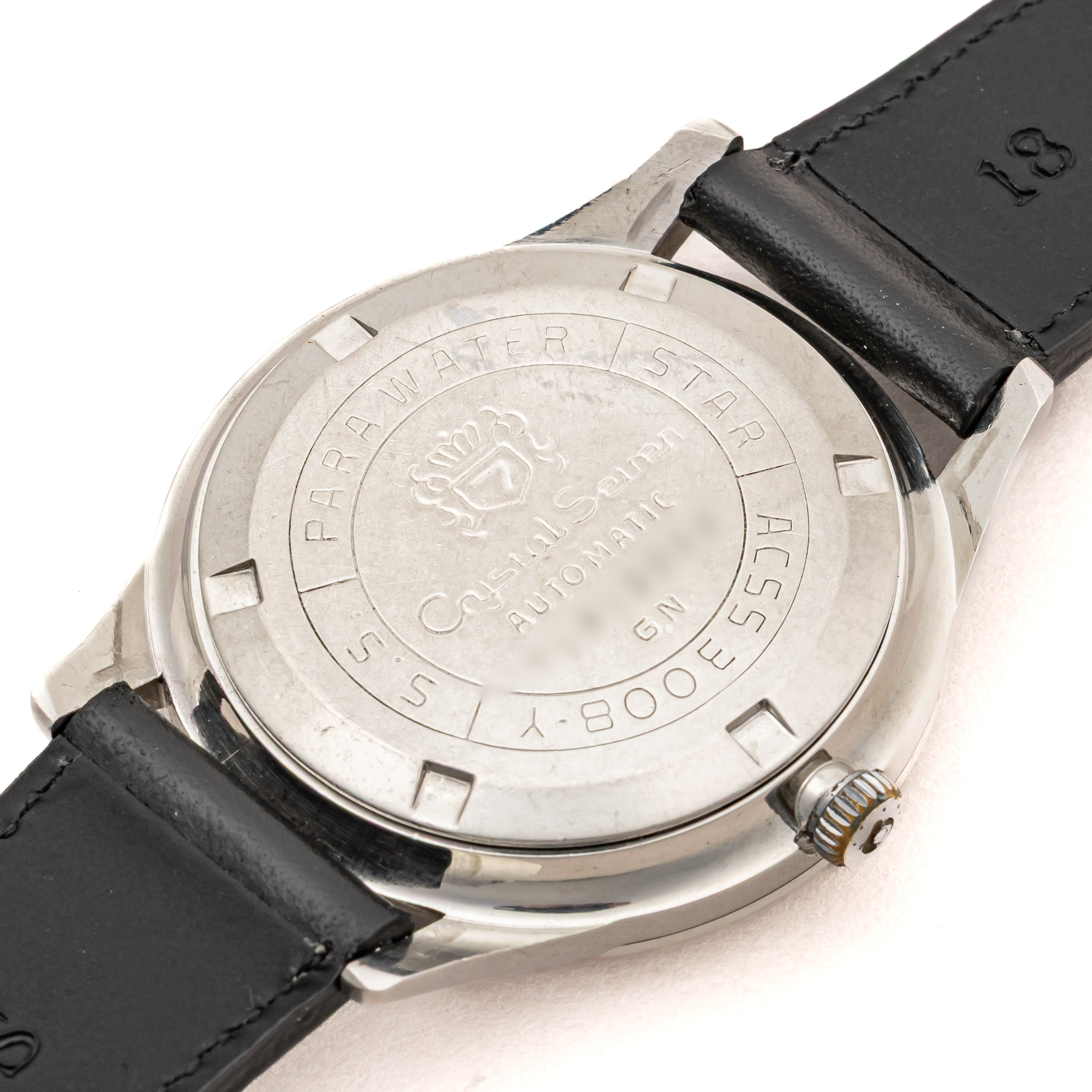 シチズン クリスタルセブン 1967年製 Ref.ACSS3008-Y ブラックアラビアダイヤル