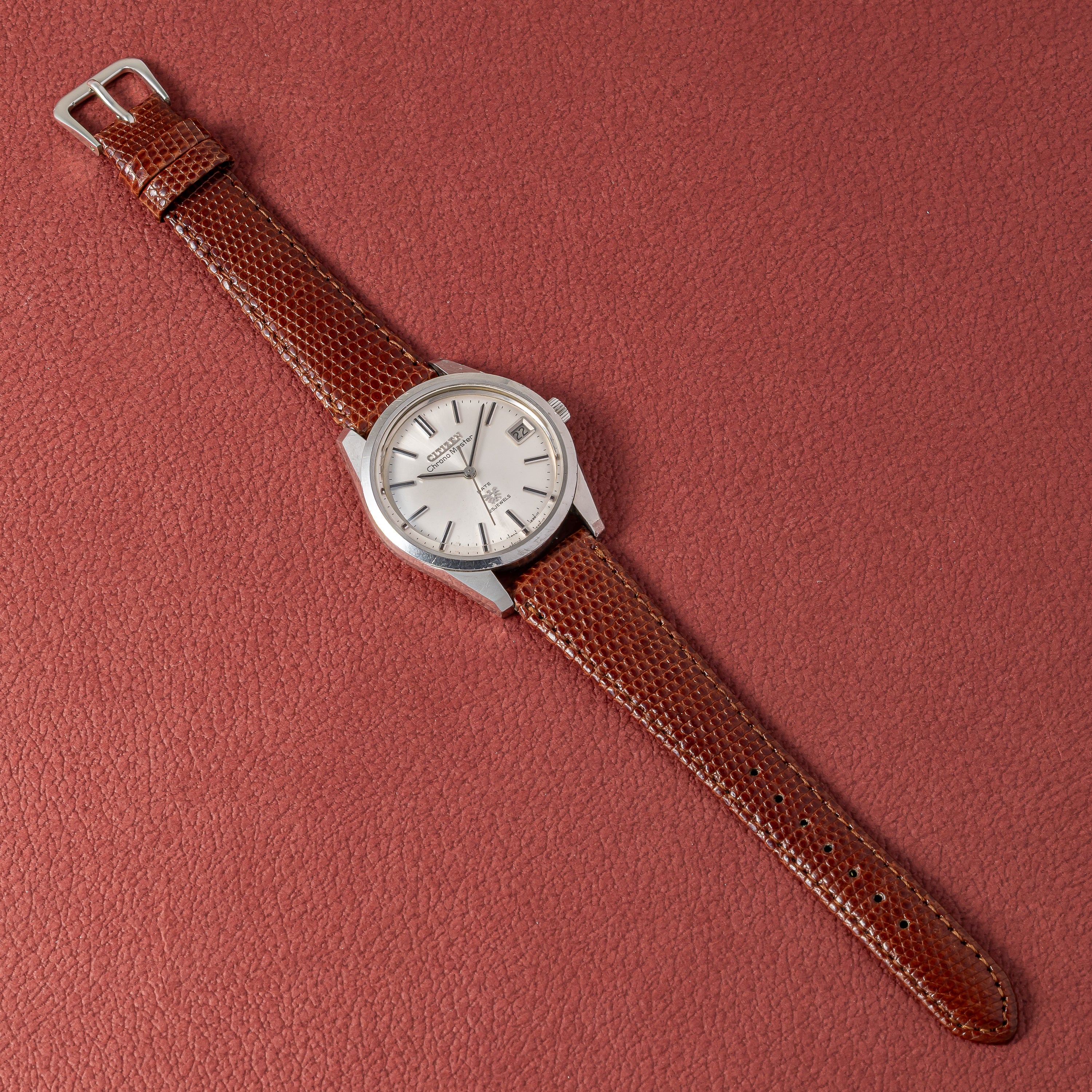 シチズン クロノマスター初期型 手巻き25石 1968年製 Ref.HODS 2901-Y 鷲メダル