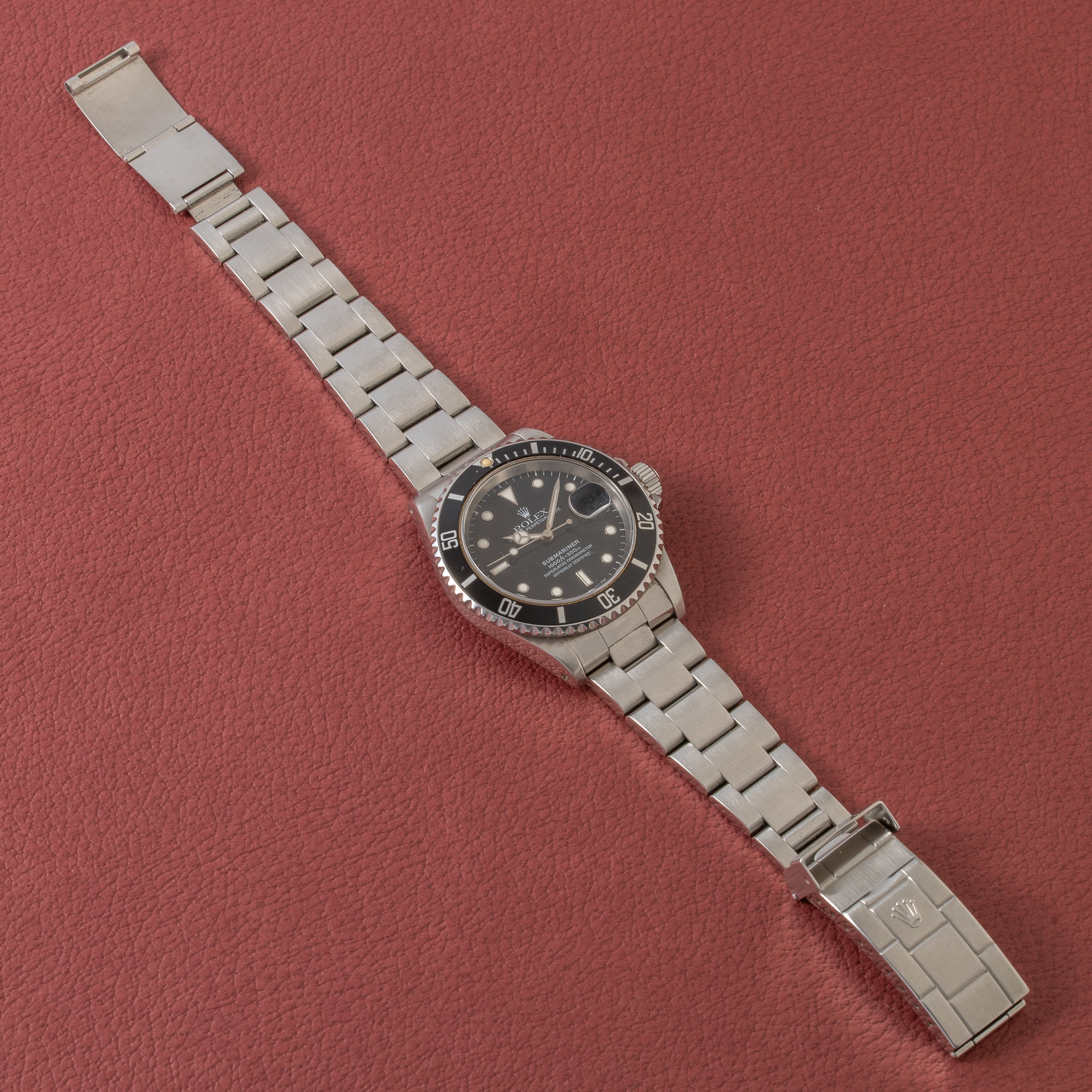 ロレックス サブマリーナー 1998年製 Ref.16610 箱、ギャラ、取説付き