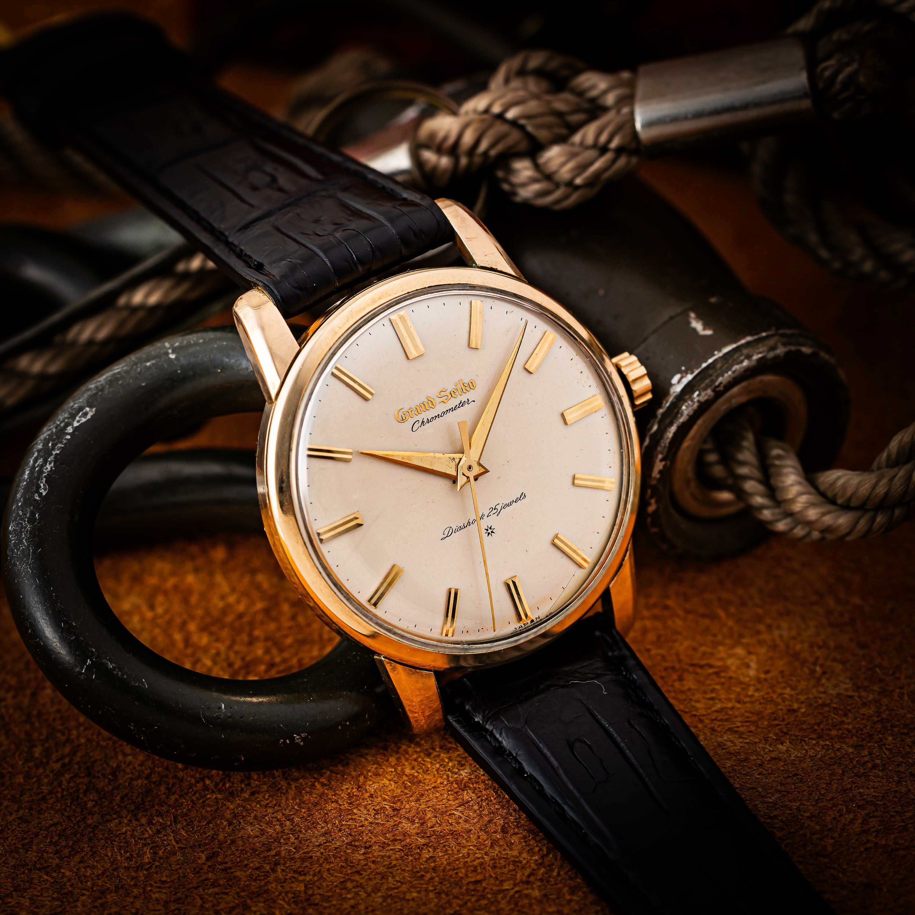 グランドセイコー ファーストモデル 1963年製 Ref.J14070GS アップライトロゴ