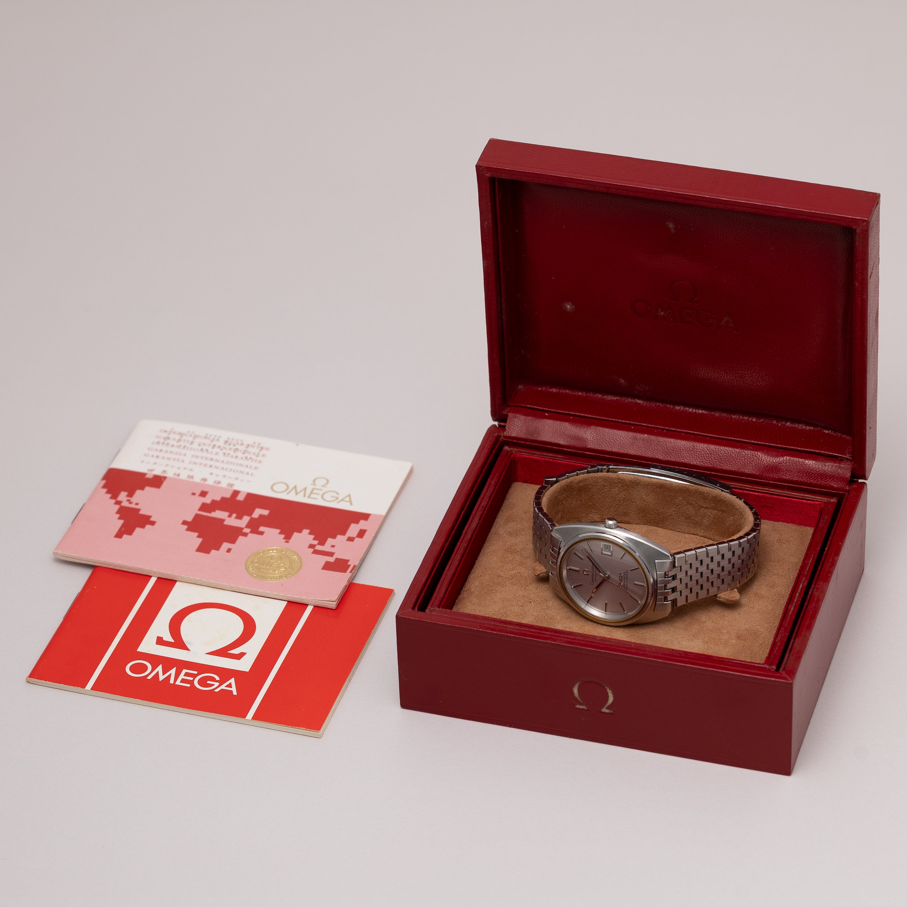 オメガ コンステジェンタ 後期 1973年製 Ref.ST1680056 箱、ギャラ付き