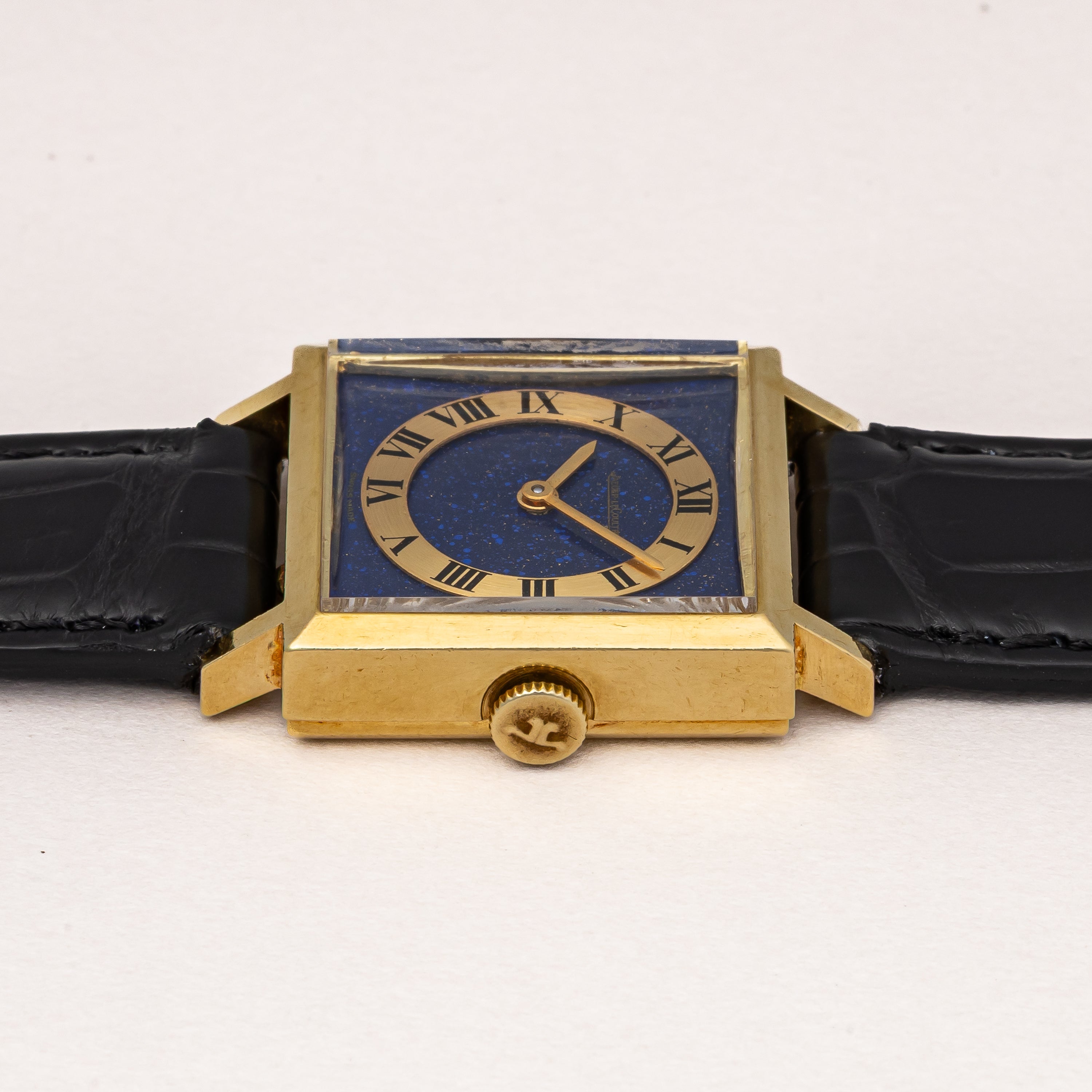 ジャガー・ルクルト 1970年代製 Ref.6003 21 ラピスラズリ ブルー 18KYG