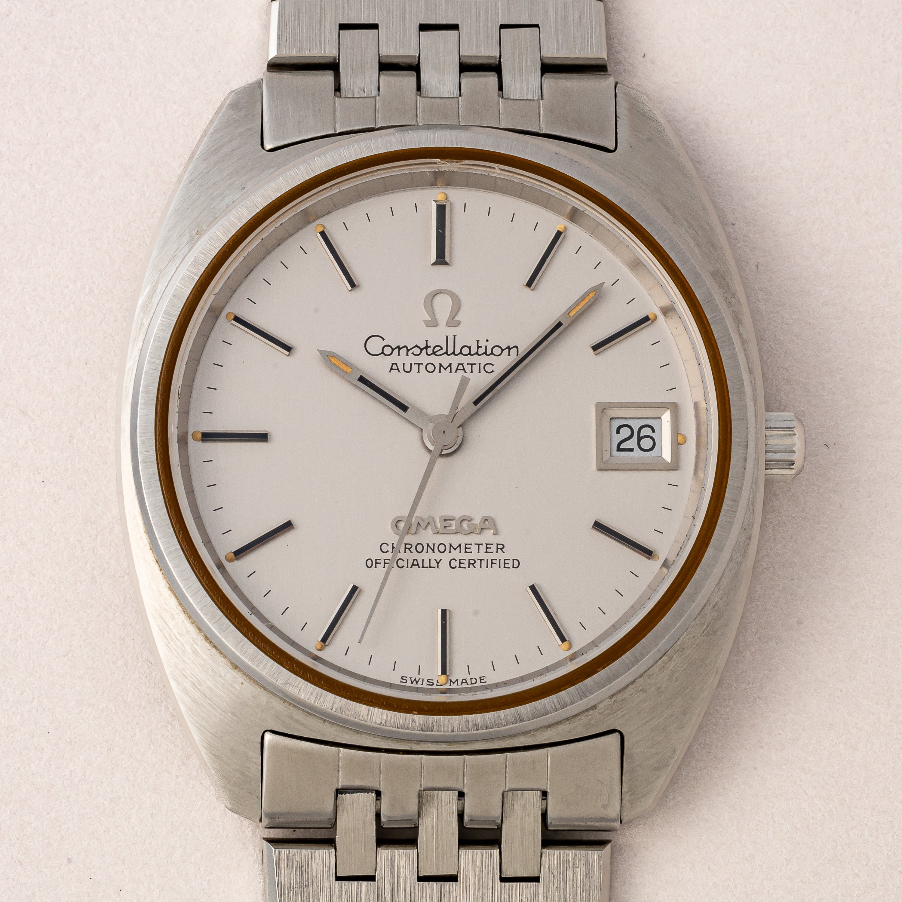 オメガ コンステジェンタ 後期 1973年製 Ref.ST1680056 箱、ギャラ付き