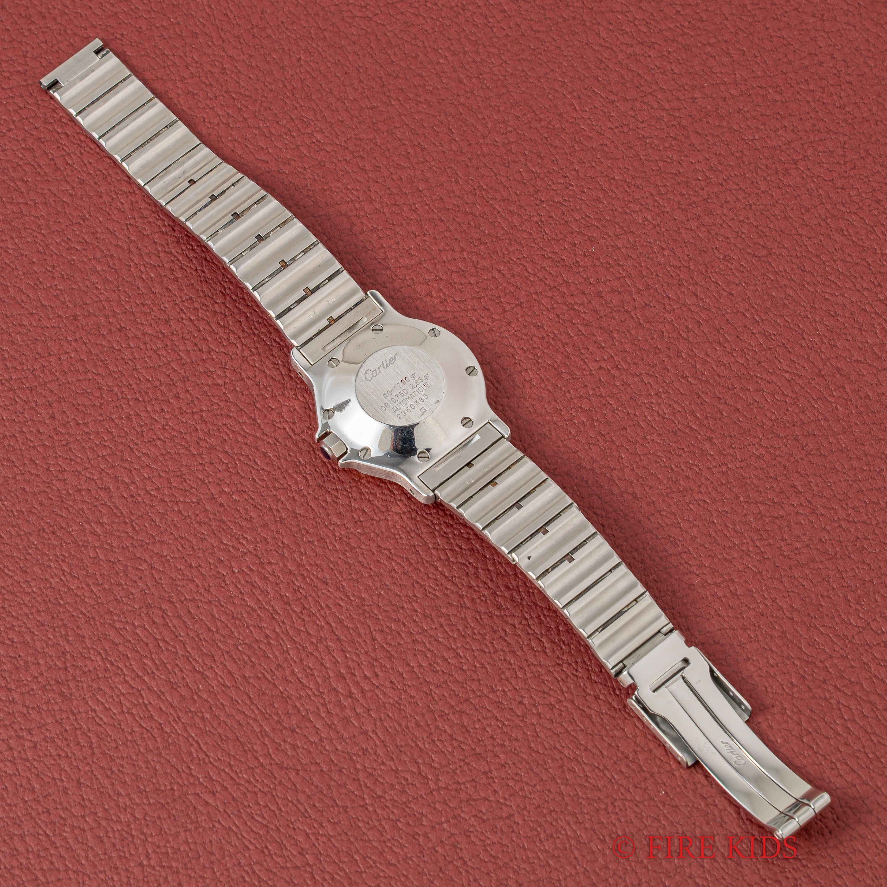 カルティエ サントス オクタゴンLM コンビ ホワイトローマン 1983年/昭和58年ギャラ 自動巻き