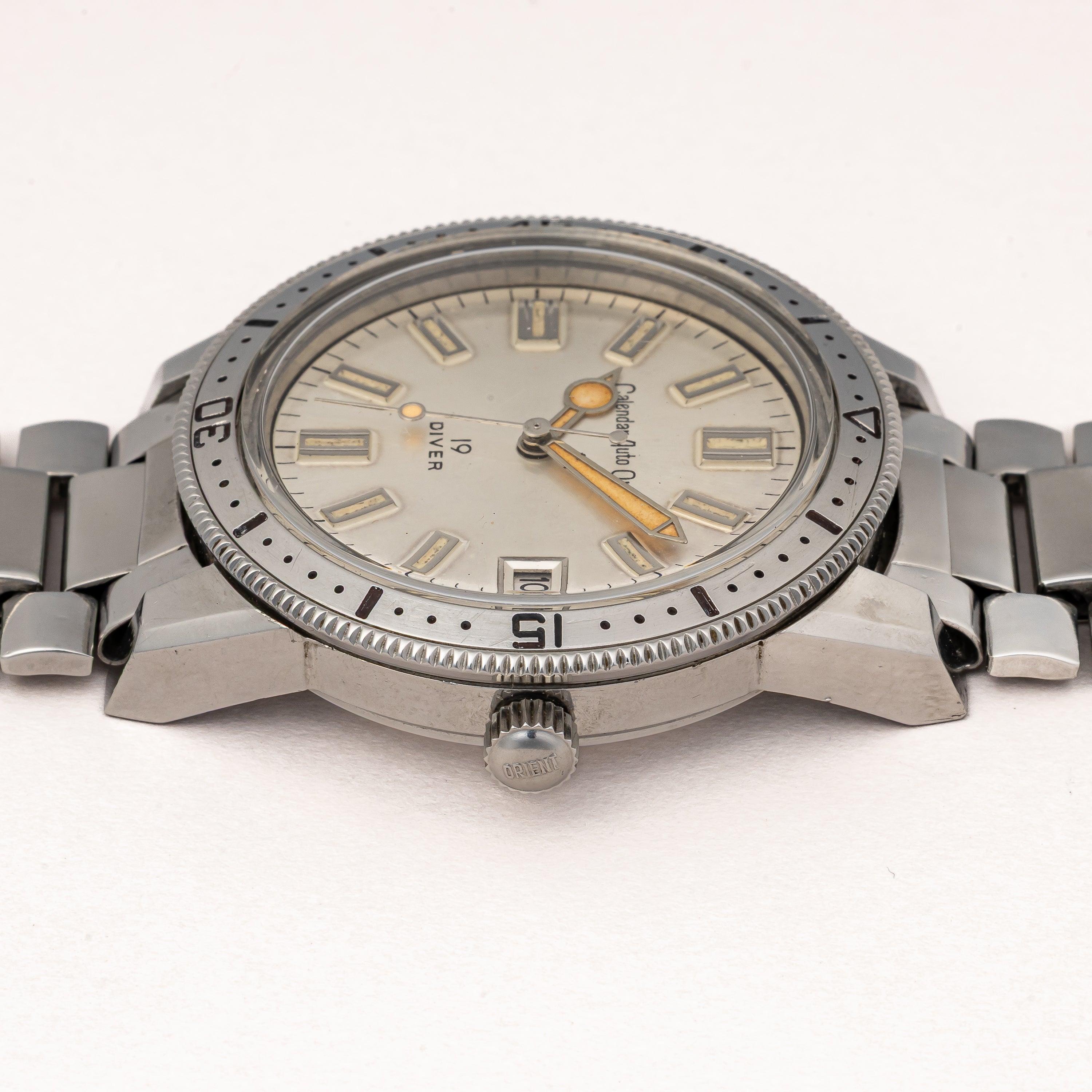 オリエント カレンダーオート ダイバーズウォッチ 1960年代製 21石
