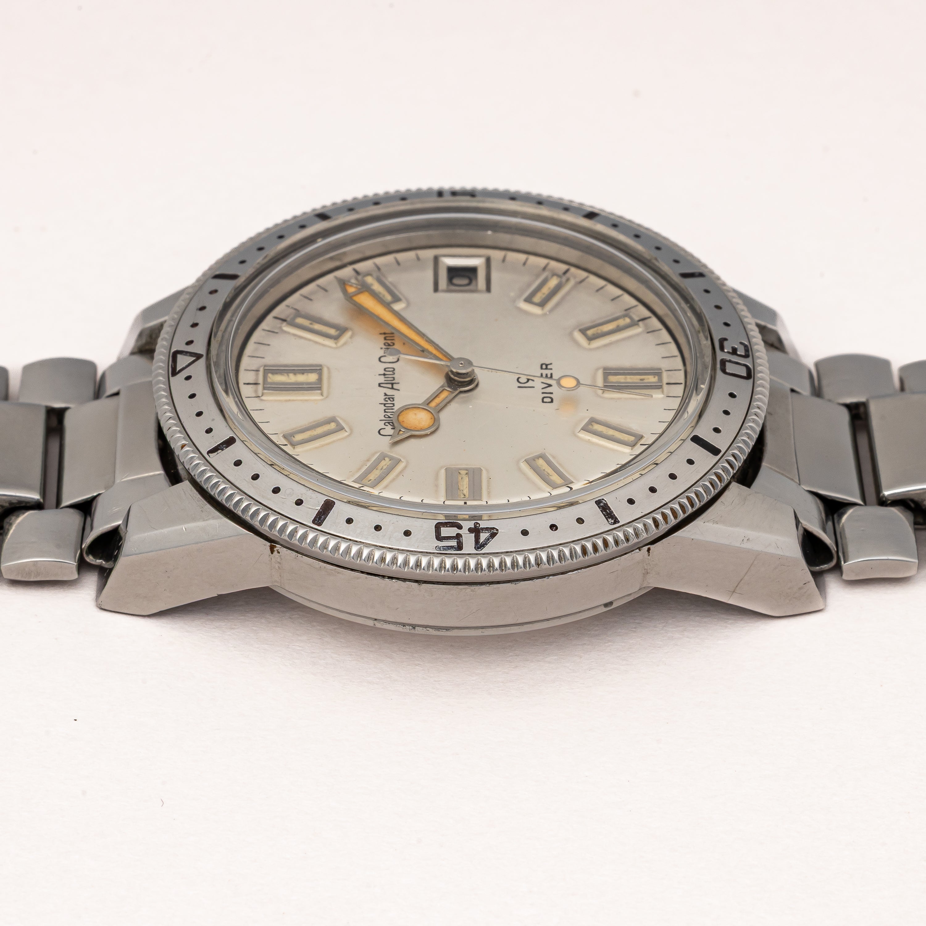 オリエント カレンダーオート ダイバーズウォッチ 1960年代製 21石