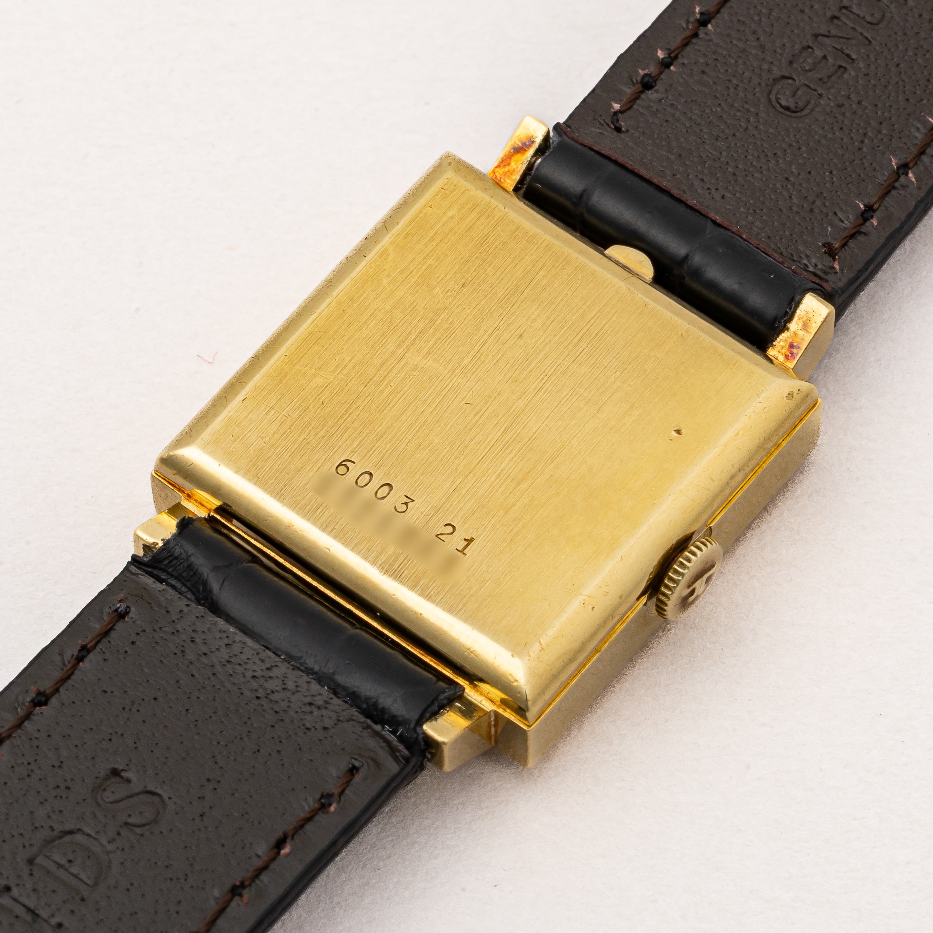 ジャガー・ルクルト 1970年代製 Ref.6003 21 ラピスラズリ ブルー 18KYG