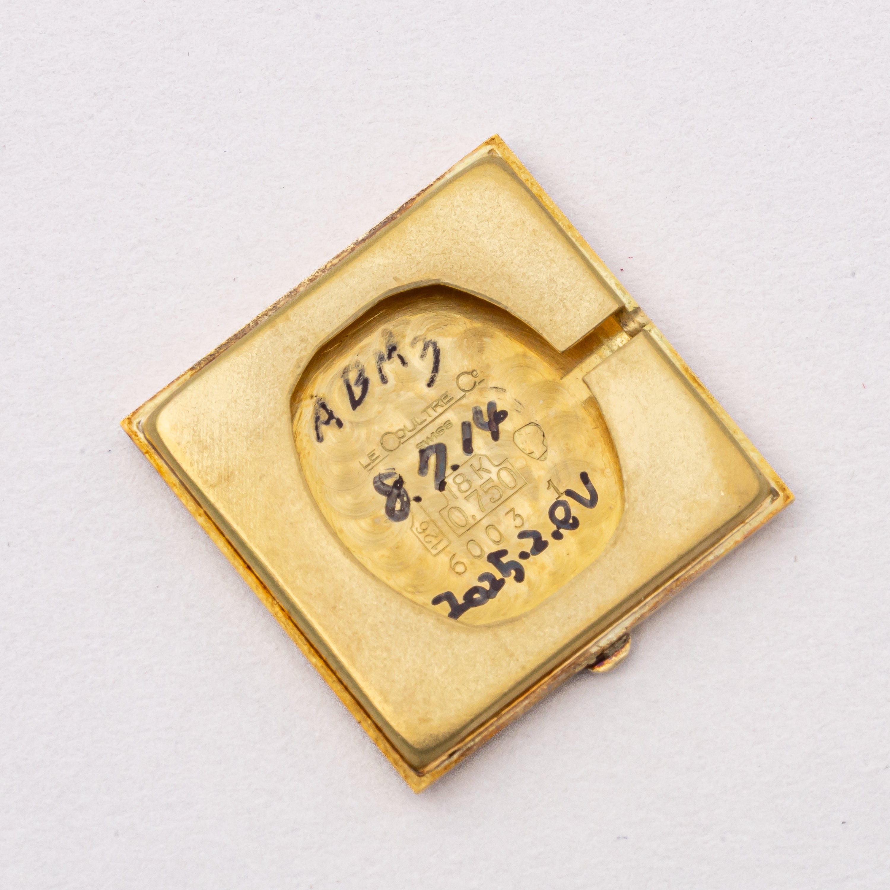 ジャガー・ルクルト 1970年代製 Ref.6003 21 ラピスラズリ ブルー 18KYG