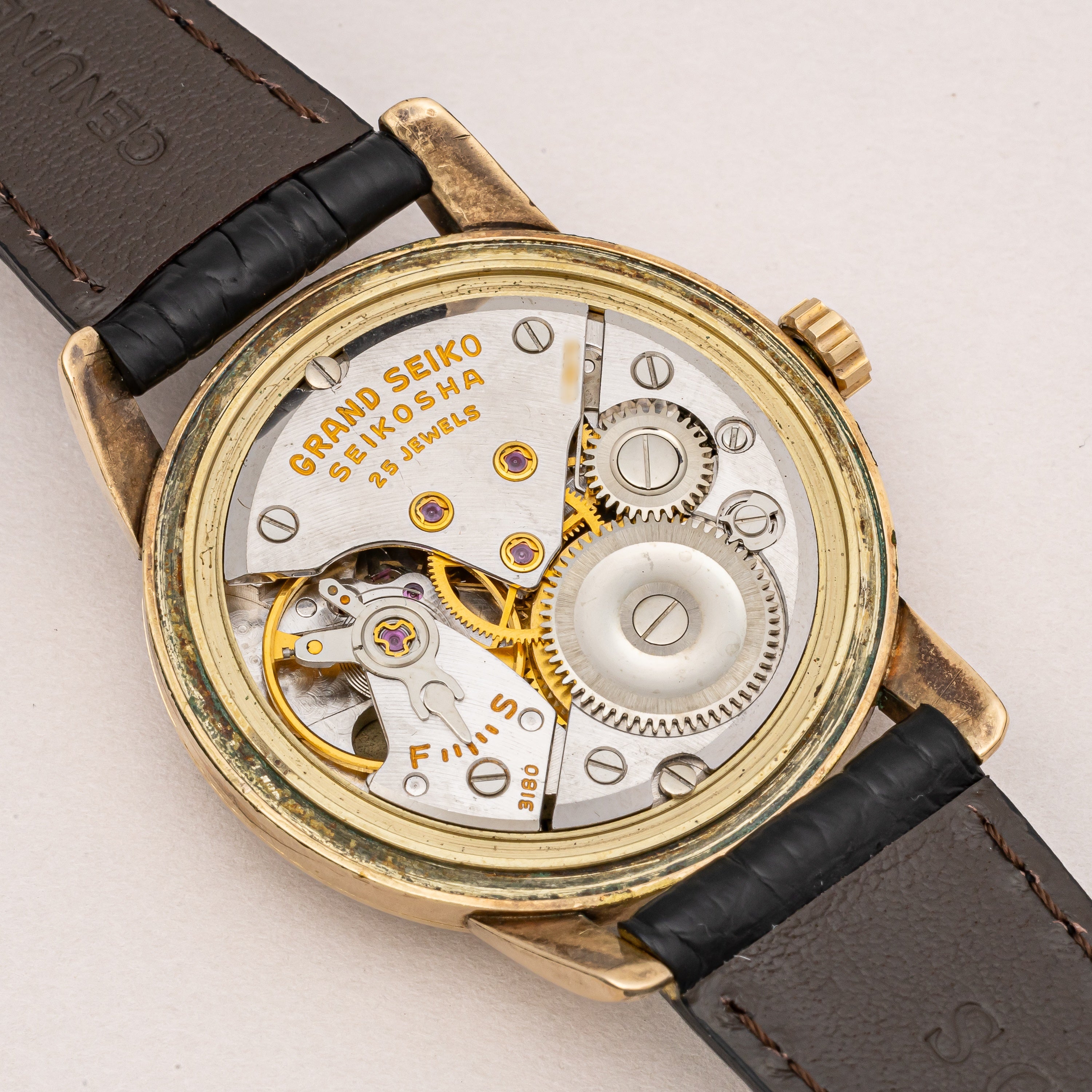 グランドセイコー ファーストモデル 1963年製 Ref.J14070GS アップライトロゴ