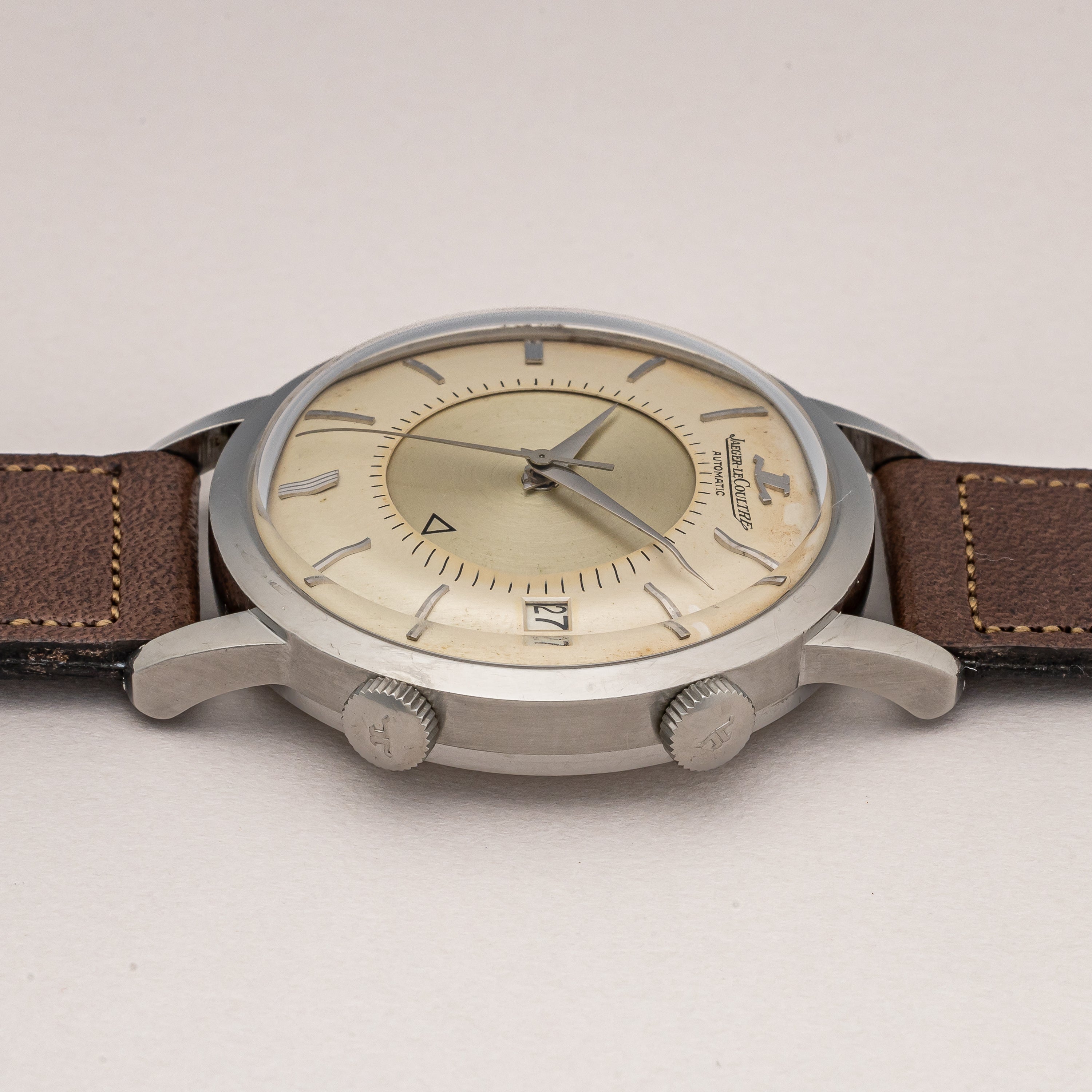 ジャガー・ルクルト メモボックス 1960年代製 自動巻き ステンレスケース