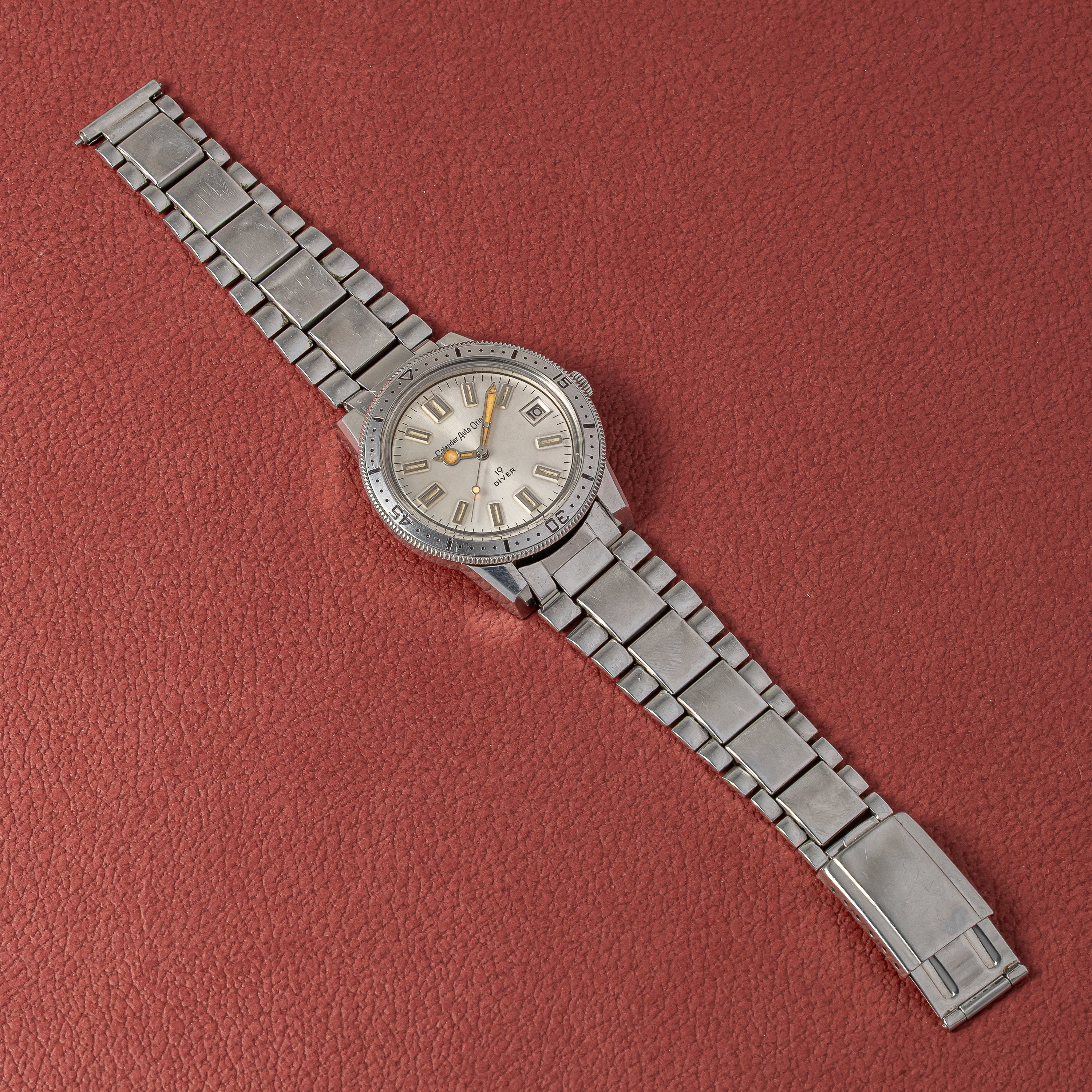 オリエント カレンダーオート ダイバーズウォッチ 1960年代製 21石