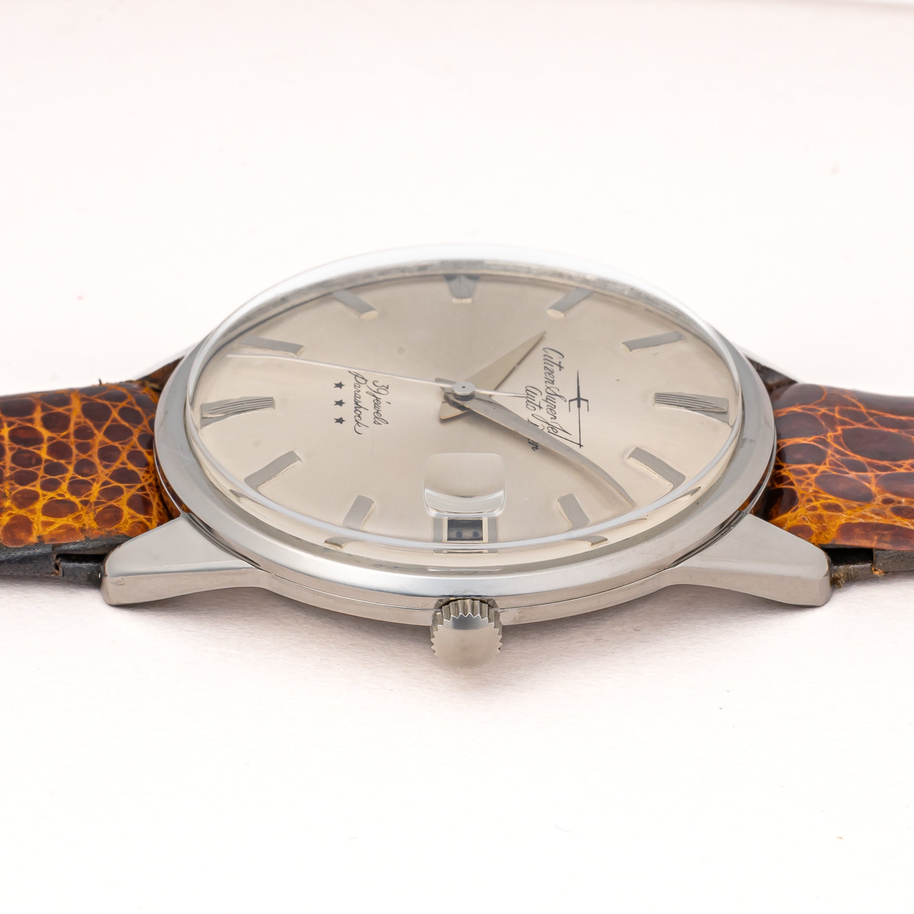 シチズン スーパージェット オートデーター 1963年製 Ref.AD51507051 箱、ギャラ、タグ付き