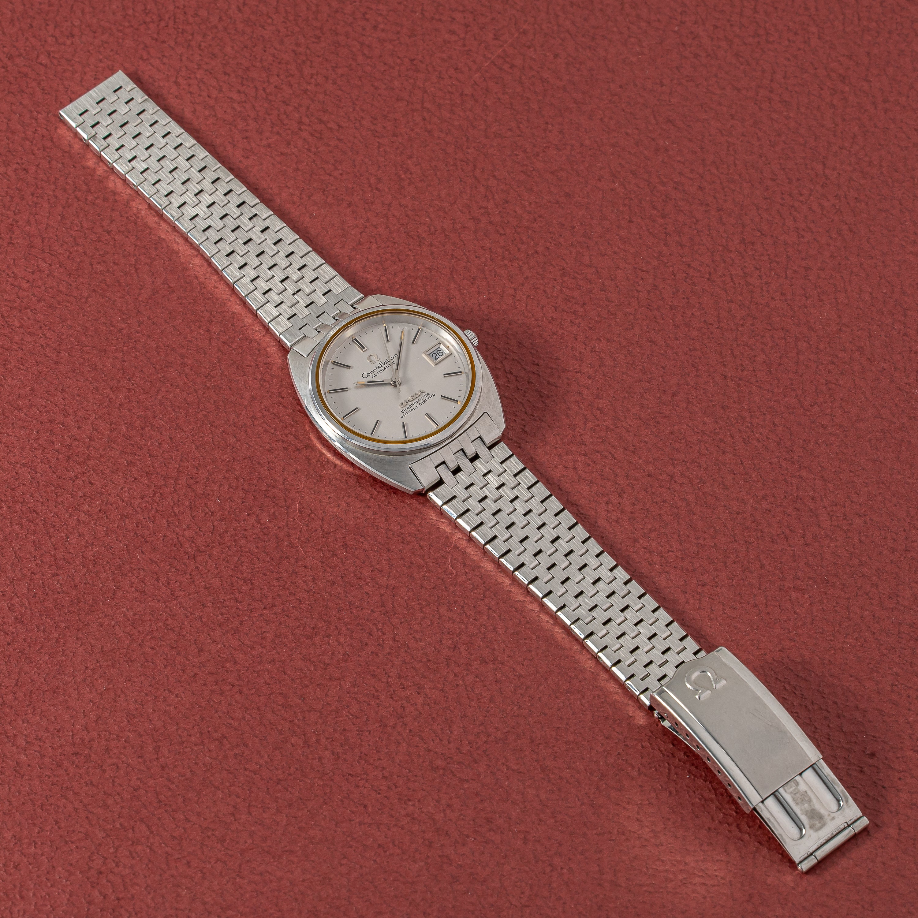 オメガ コンステジェンタ 後期 1973年製 Ref.ST1680056 箱、ギャラ付き