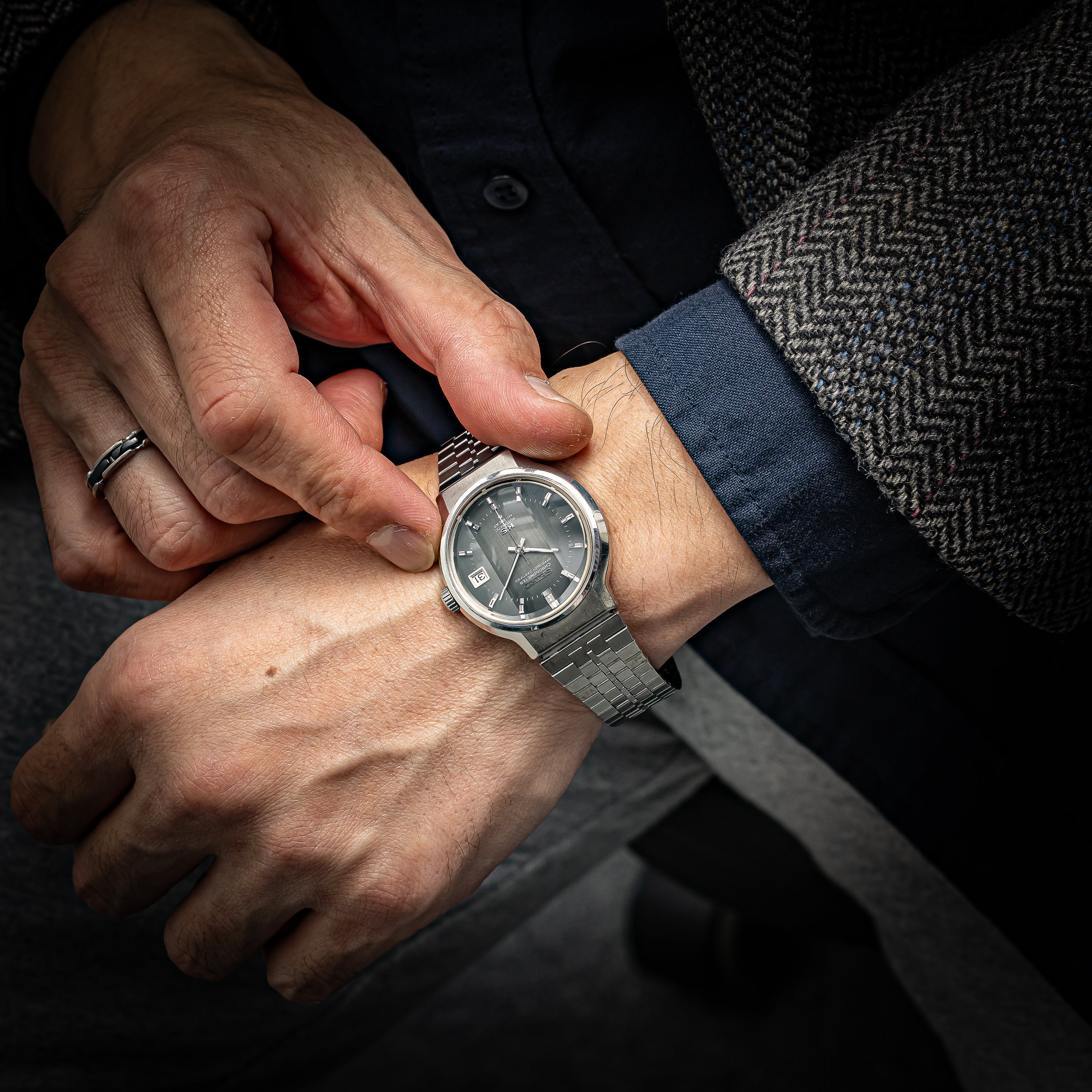 キングセイコー 1972年製 Ref.5625-7170 56KS グレーグラデーションダイヤル