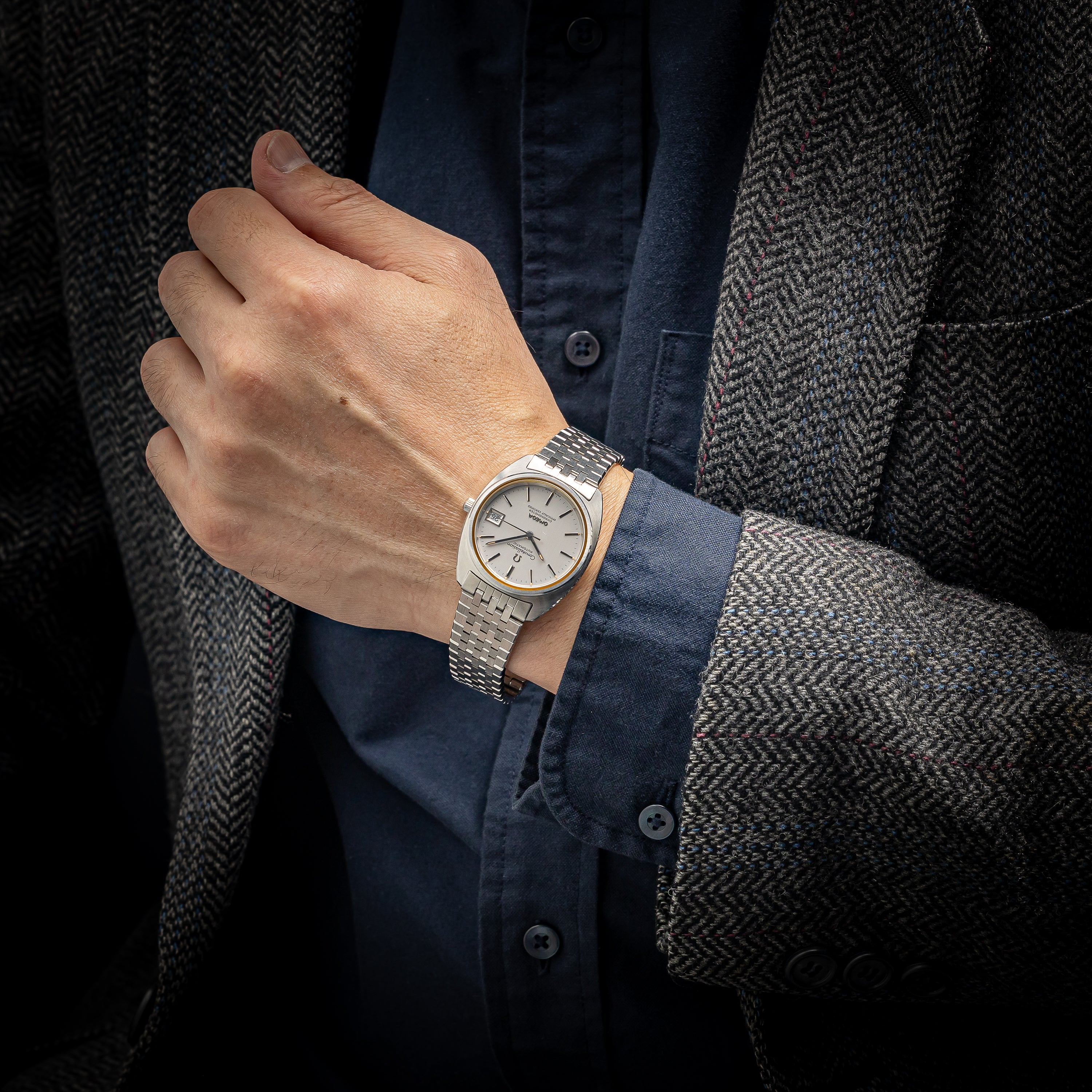 オメガ コンステジェンタ 後期 1973年製 Ref.ST1680056 箱、ギャラ付き