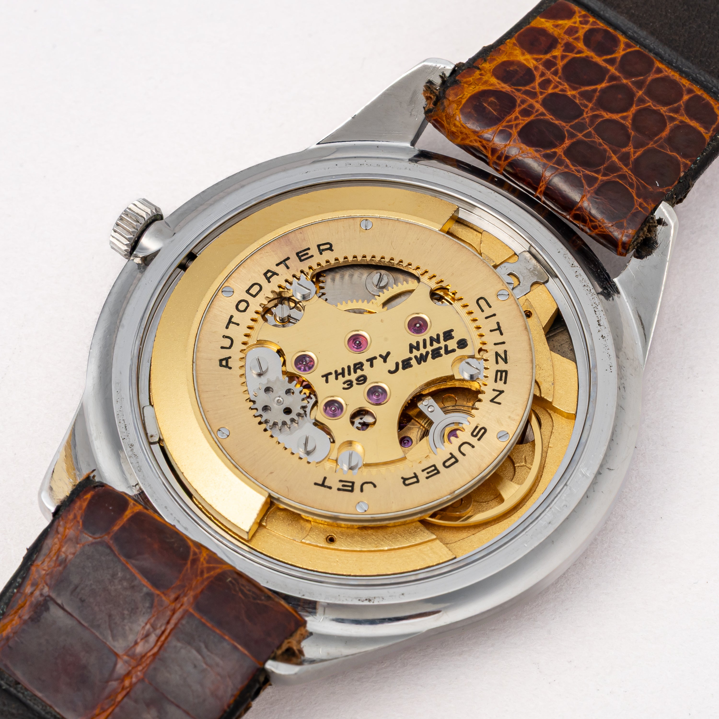 シチズン スーパージェット オートデーター 1963年製 Ref.AD51507051 箱、ギャラ、タグ付き