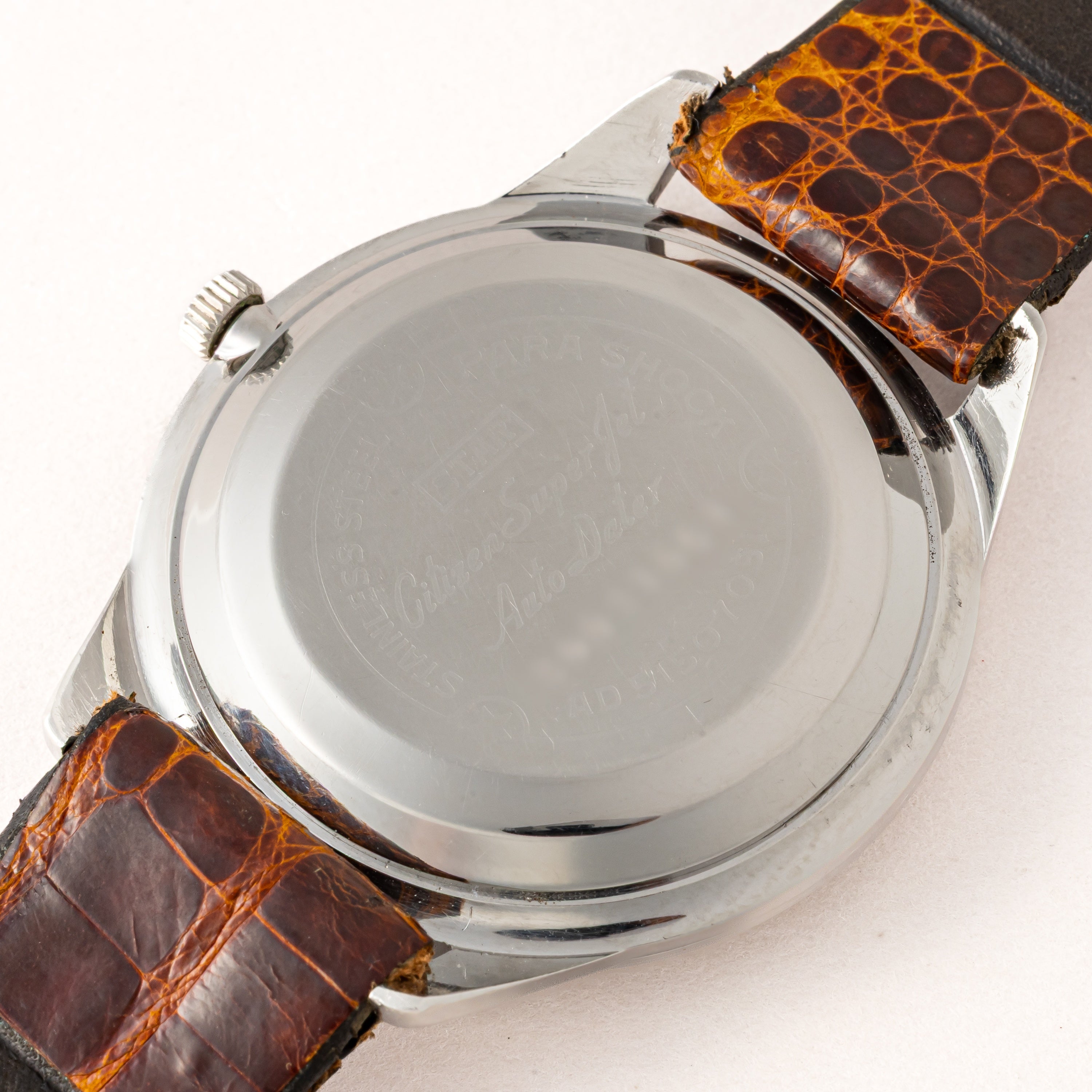 シチズン スーパージェット オートデーター 1963年製 Ref.AD51507051 箱、ギャラ、タグ付き