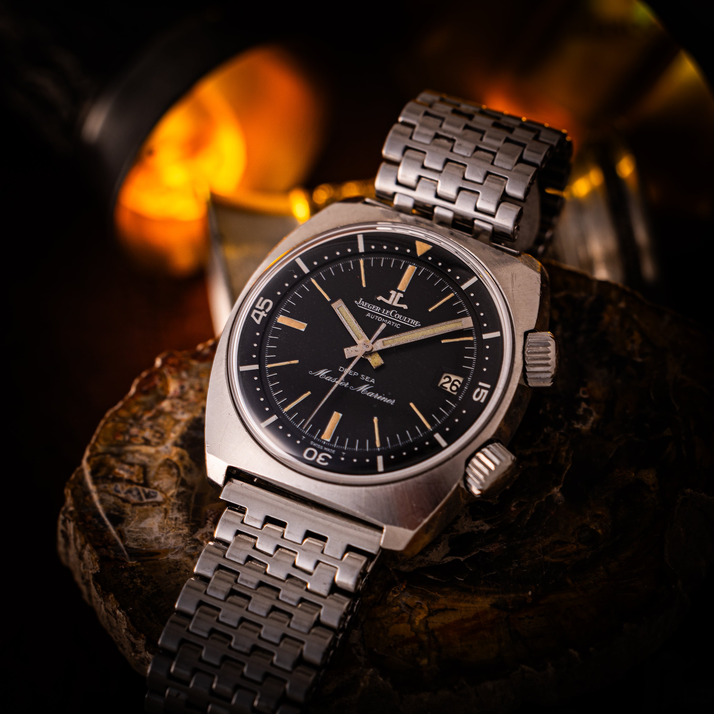 ジャガールクルト ディープシー マスターマリーナ 1960年代製 Ref.E558 自動巻き Cal.K883 NSA社製ブレス