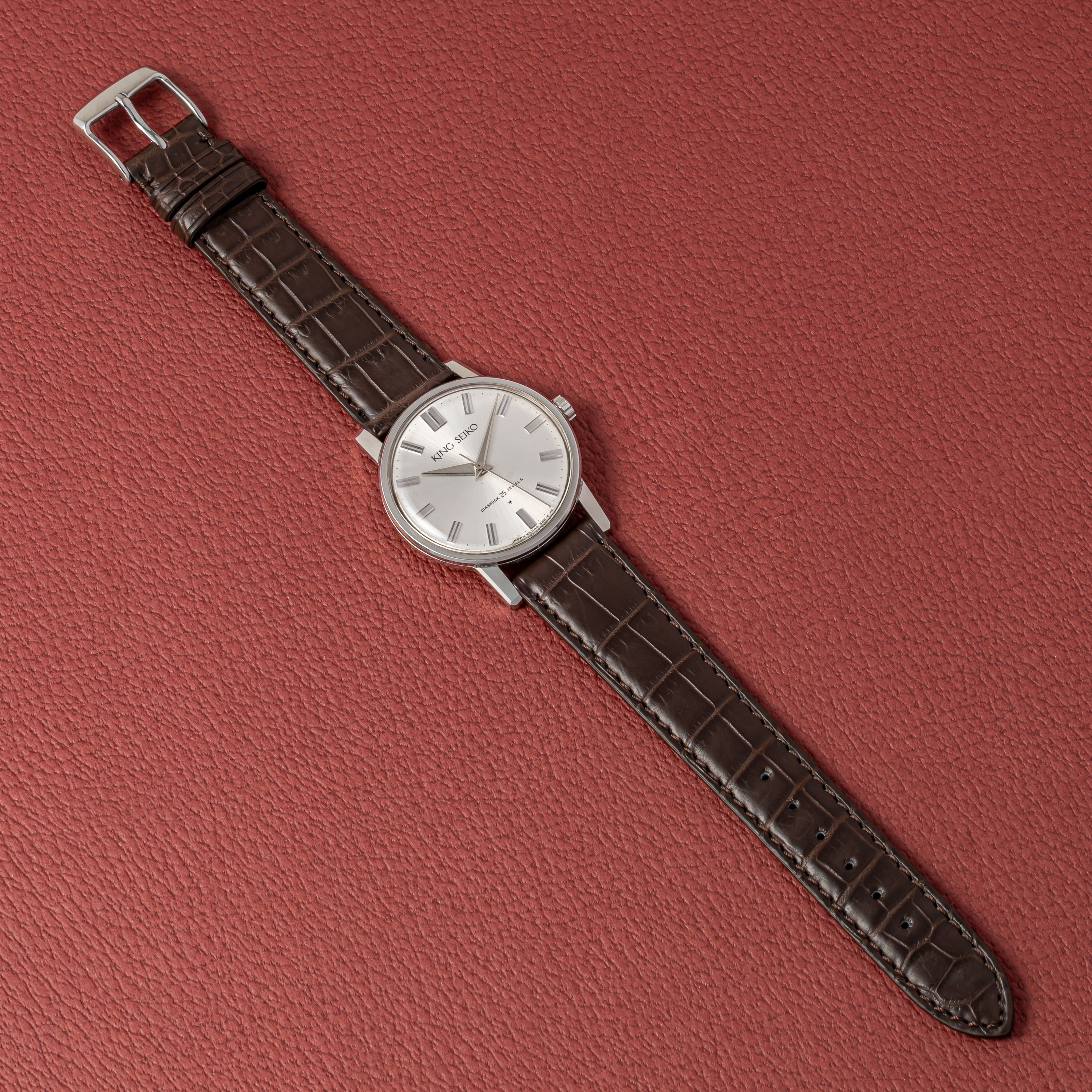 キングセイコー ファーストモデル 1962年製 Ref.J14102E KS ステンレスケース 手巻き ADダイヤル