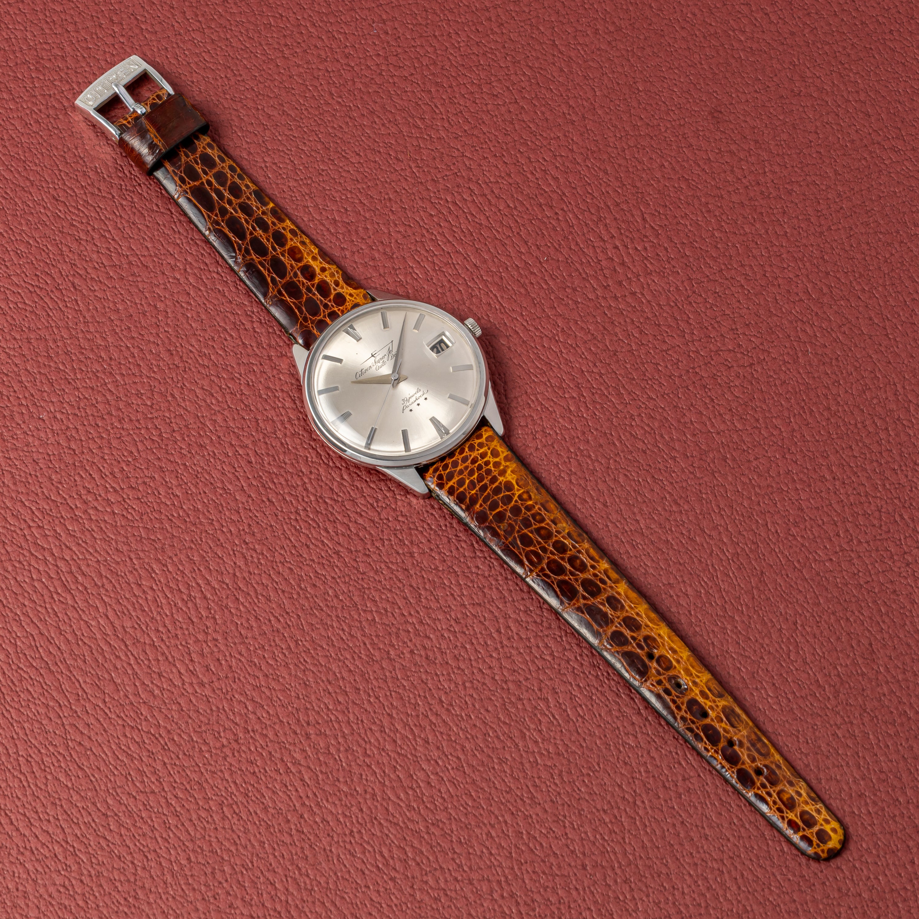 シチズン スーパージェット オートデーター 1963年製 Ref.AD51507051 箱、ギャラ、タグ付き