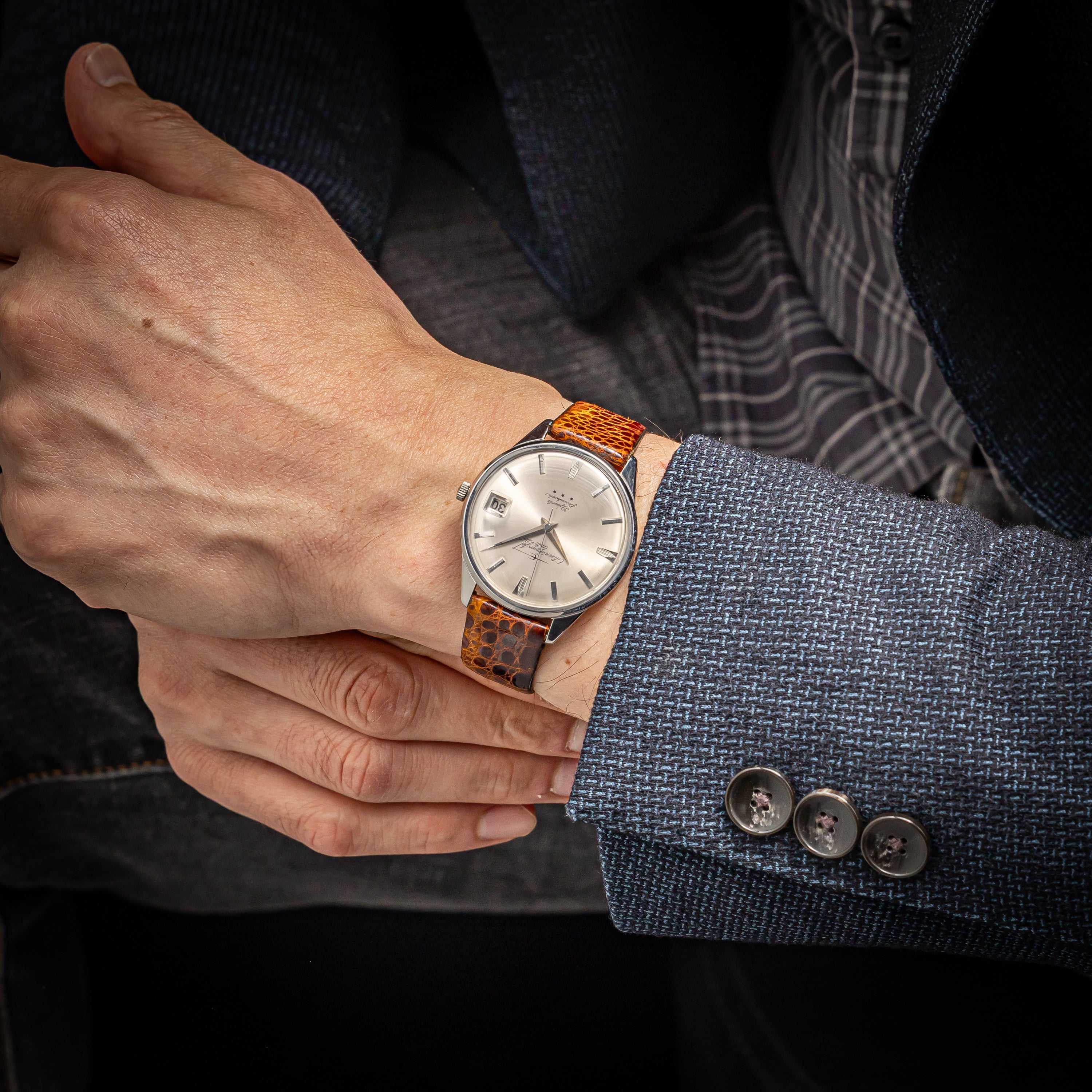 シチズン スーパージェット オートデーター 1963年製 Ref.AD51507051 箱、ギャラ、タグ付き