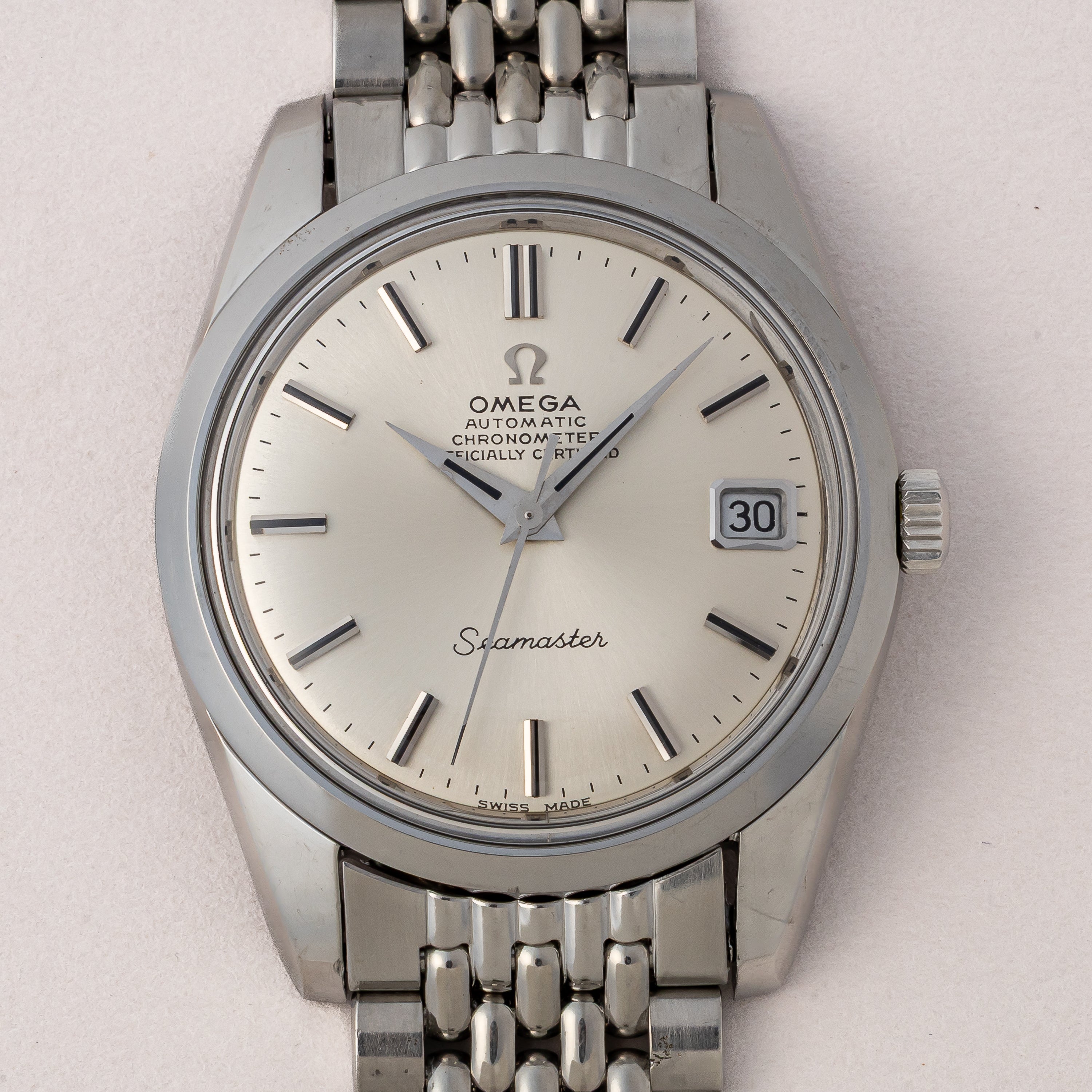 オメガ シーマスター クロノメーター 1969年製 Ref.166010 SP 純正ブレス付き