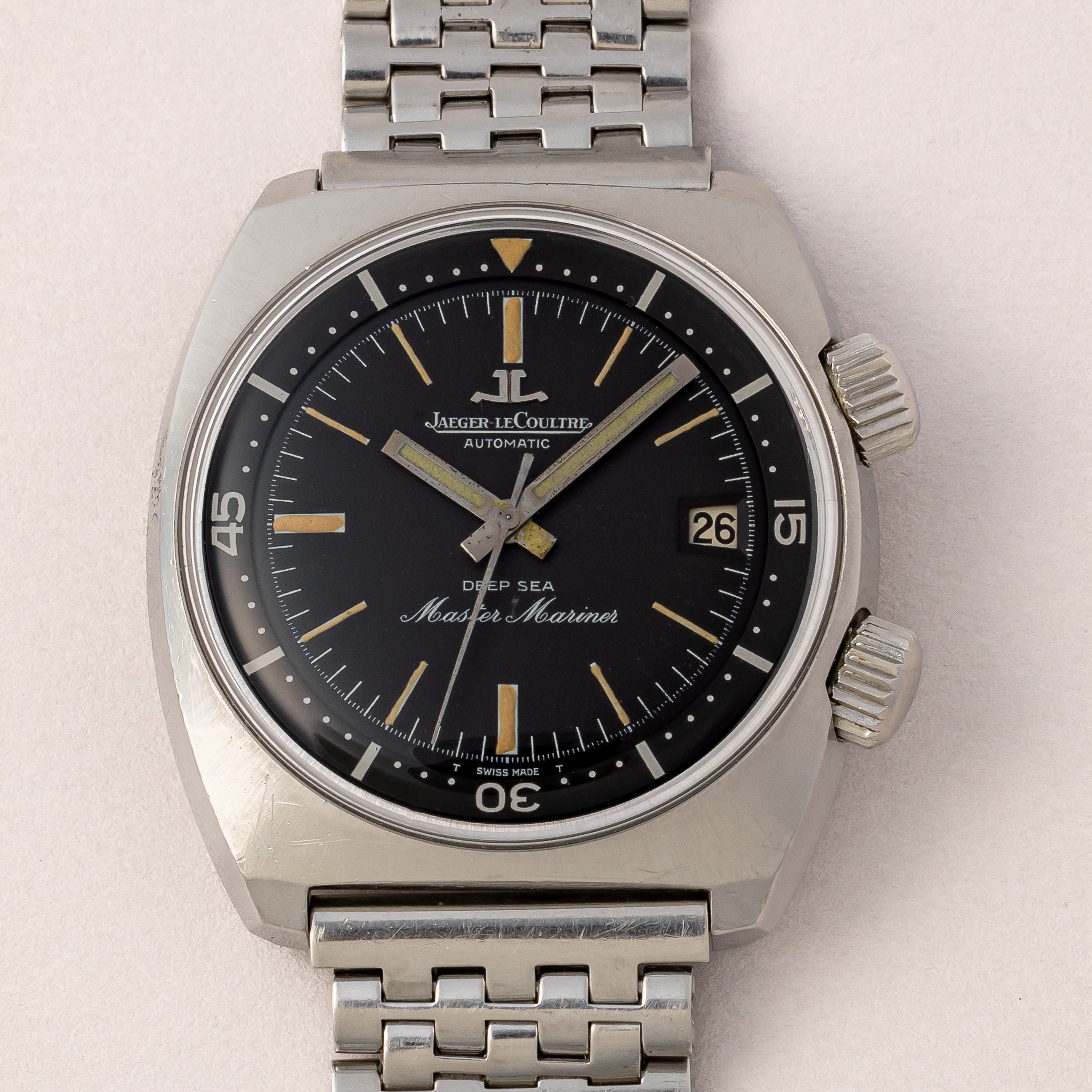 ジャガールクルト ディープシー マスターマリーナ 1960年代製 Ref.E558 自動巻き Cal.K883 NSA社製ブレス