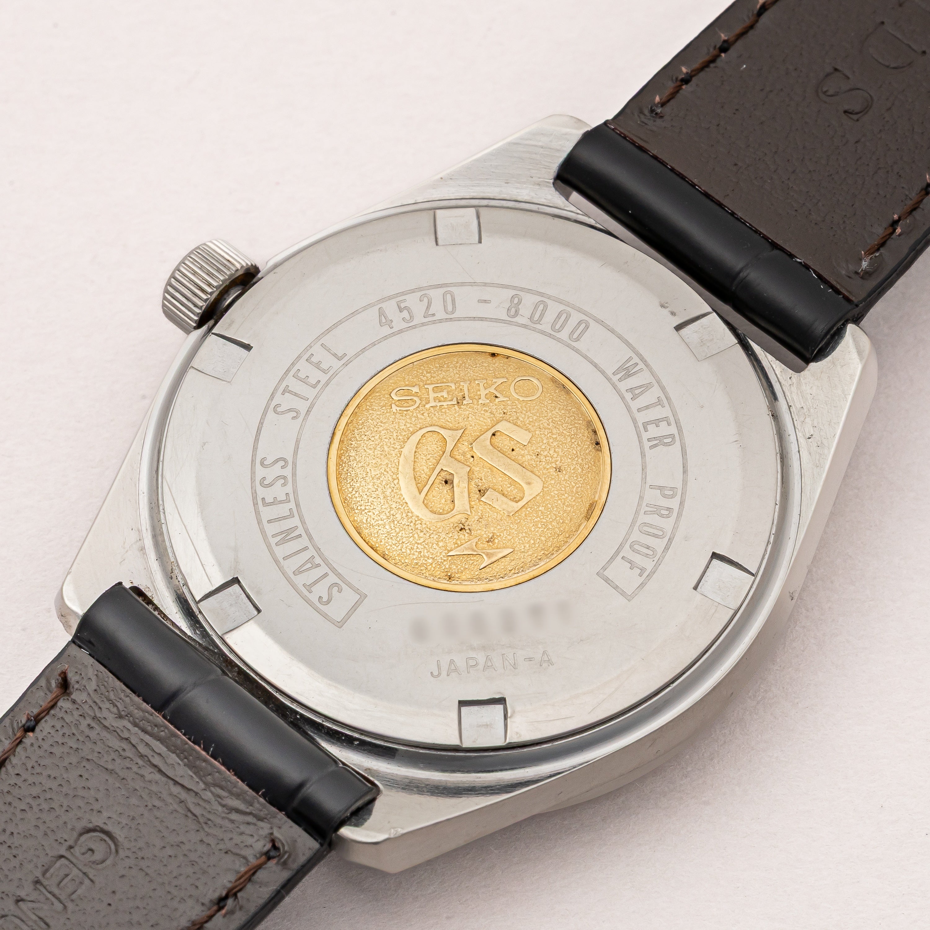 グランドセイコー ハイビート手巻き10振動 36000 1968年製 Ref.4520-8000 45GS