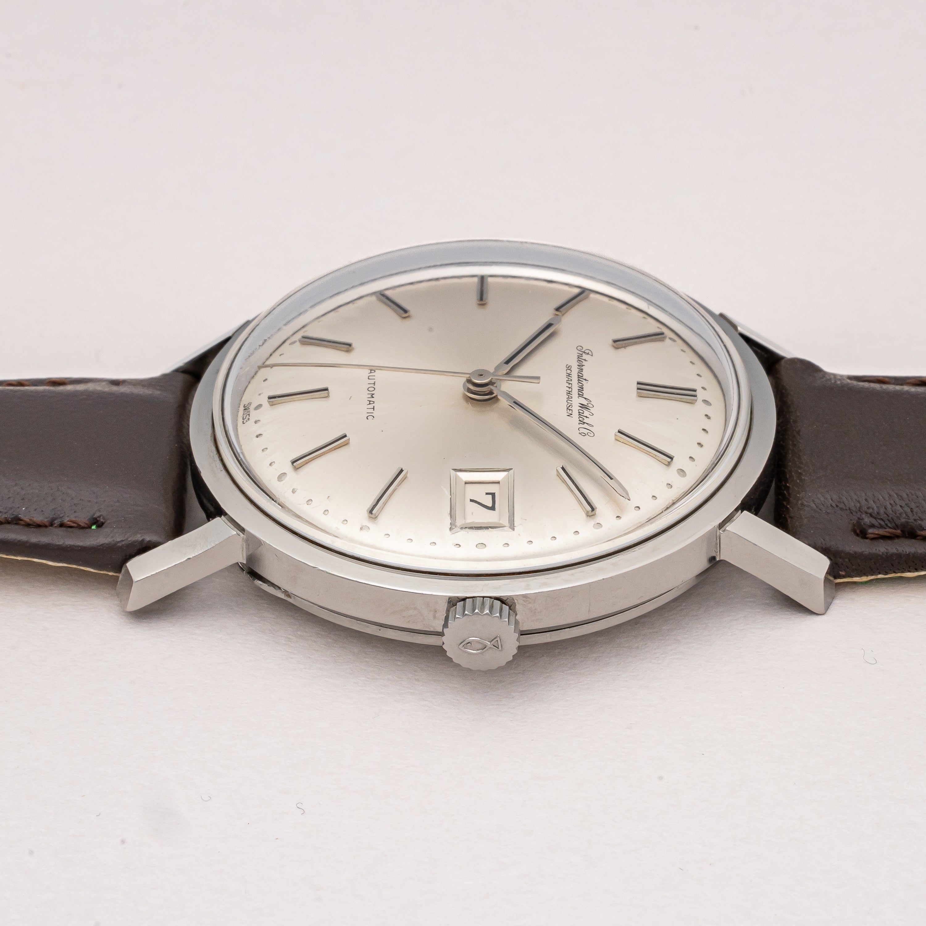 IWC ラウンドケース 1967年製 Ref.R808 ペラトン式自動巻き Cal.8541