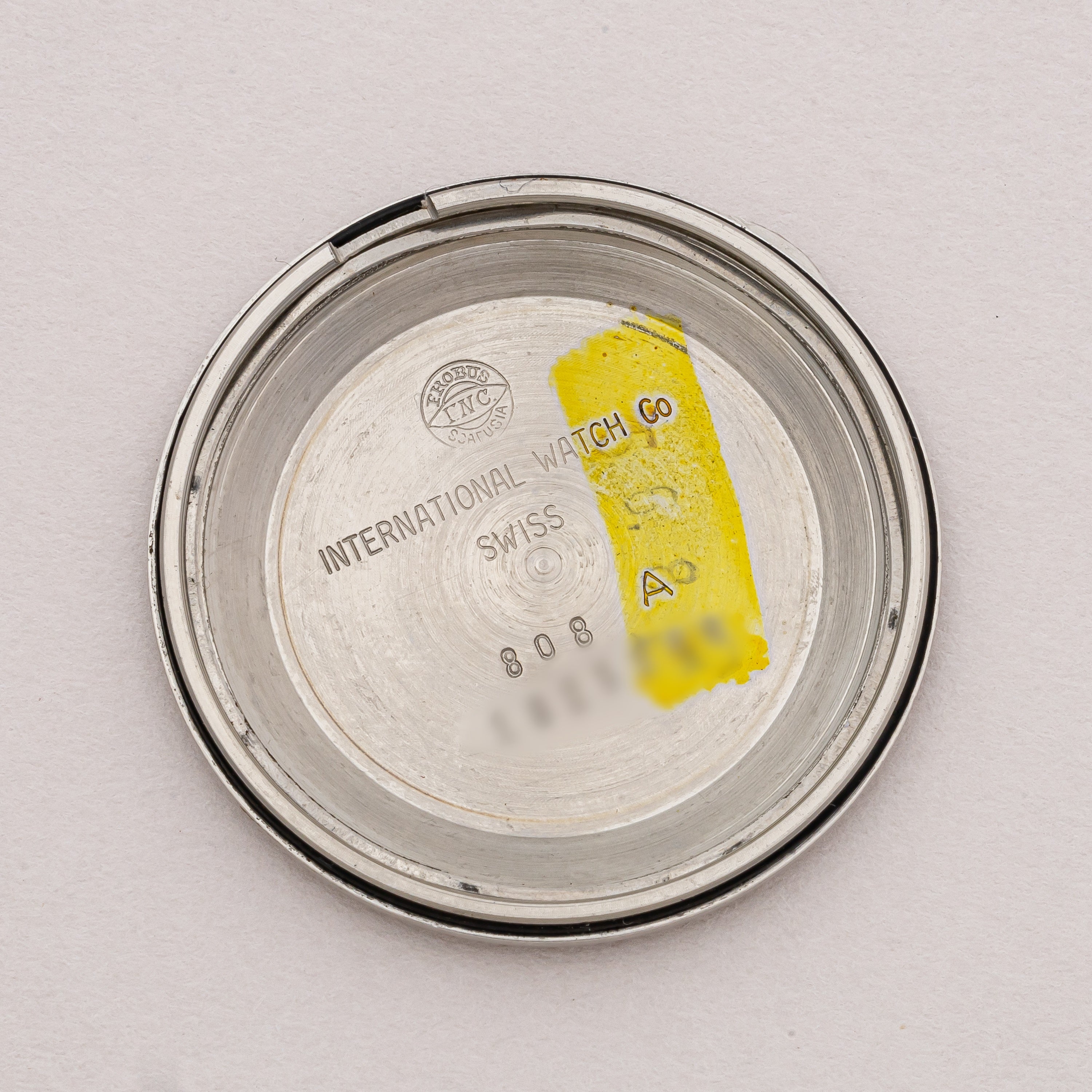 IWC ラウンドケース 1967年製 Ref.R808 ペラトン式自動巻き Cal.8541