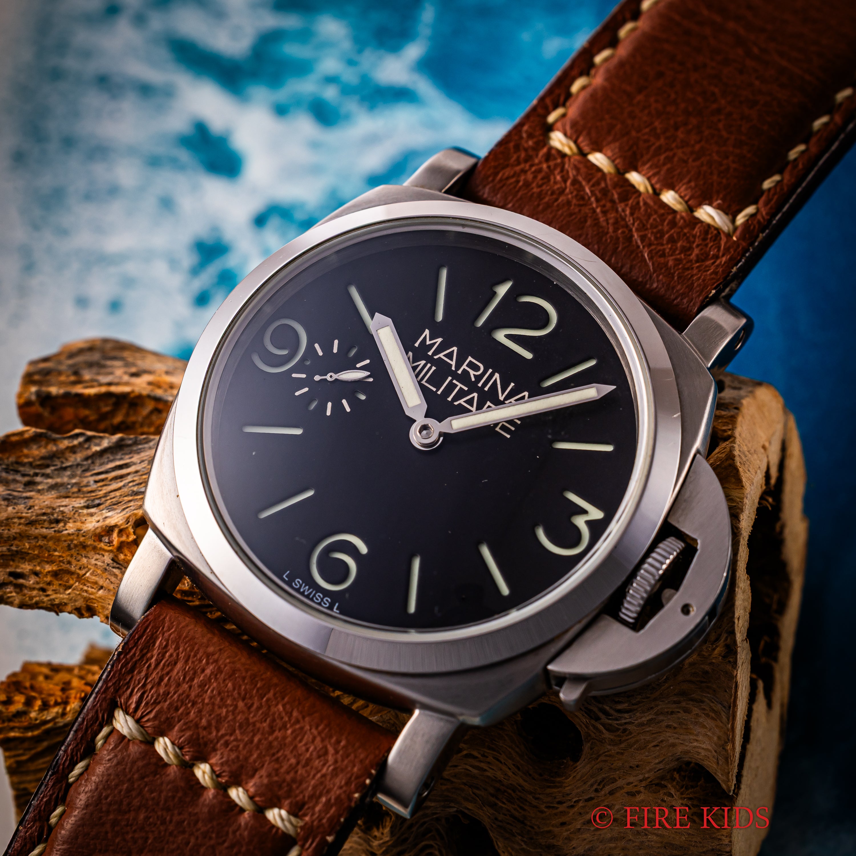 RXW マリーナミリターレ 2000年代製 パネライタイプ 手巻 Cal.ETA6497-1