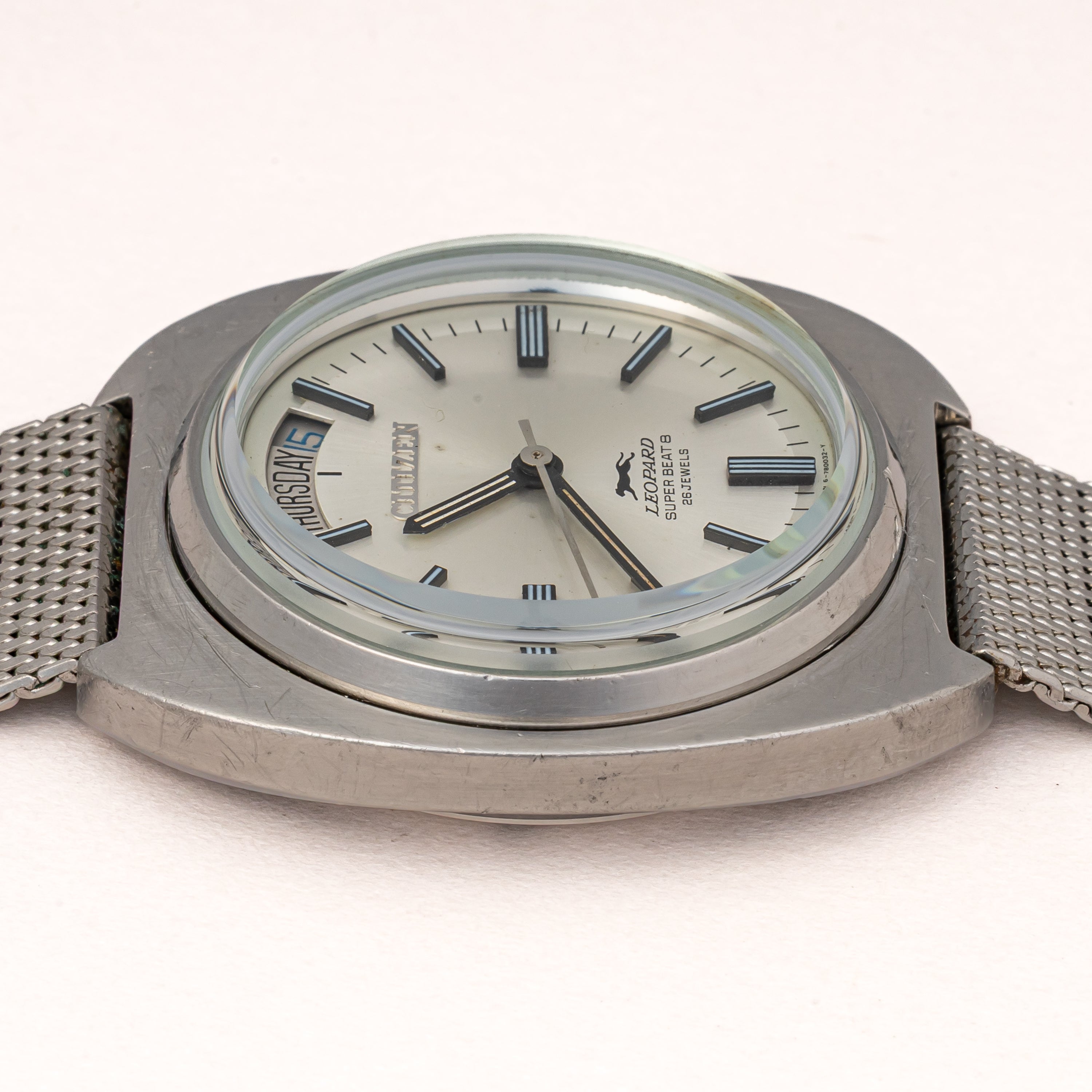シチズン レオパール スーパービート8 1970年製/昭和45年製 Ref.4-780043-K 8振動自動巻き 純正ブレス