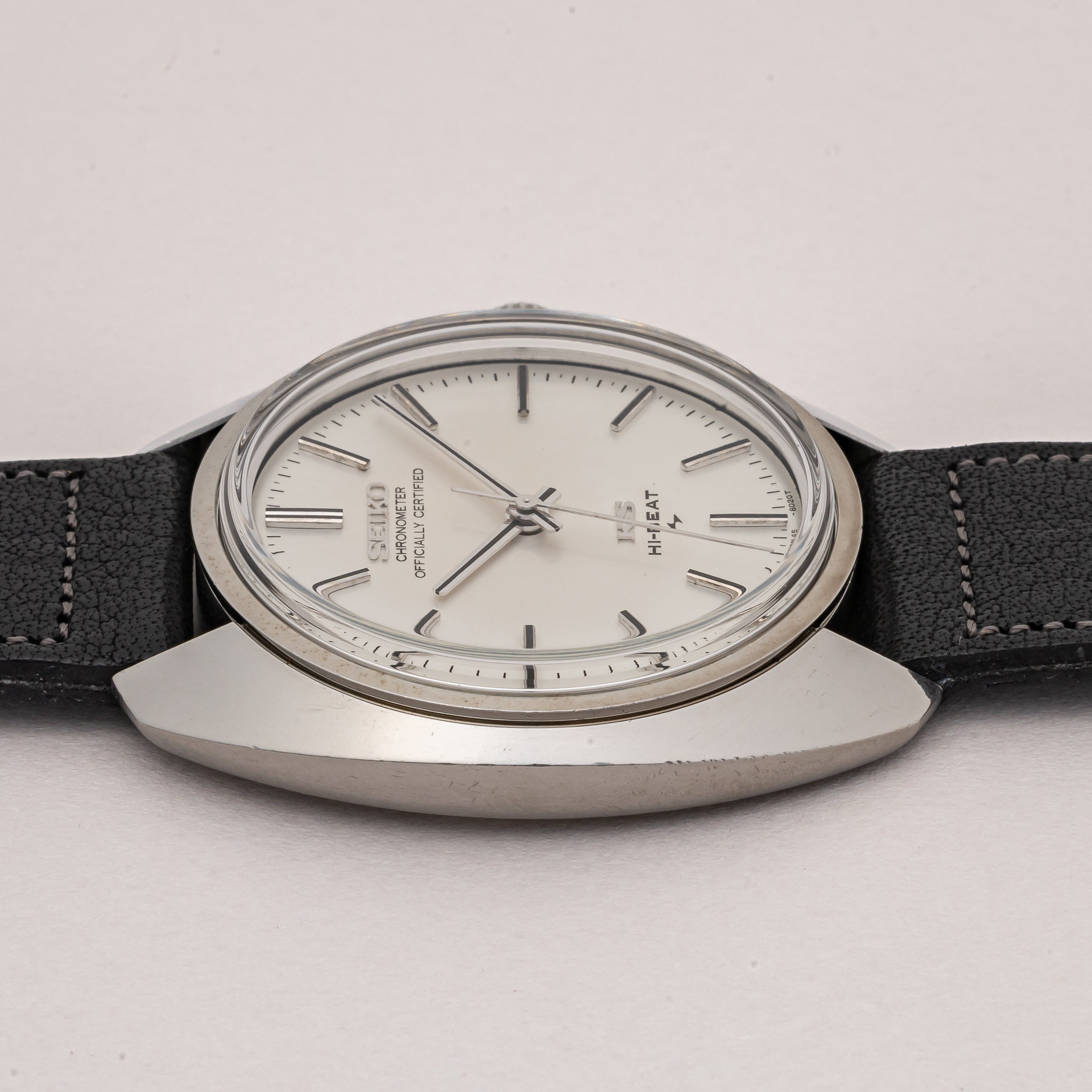 キングセイコー クロノメーター 1970年製 Ref.45-8010 ハイビート シルバーダイヤル