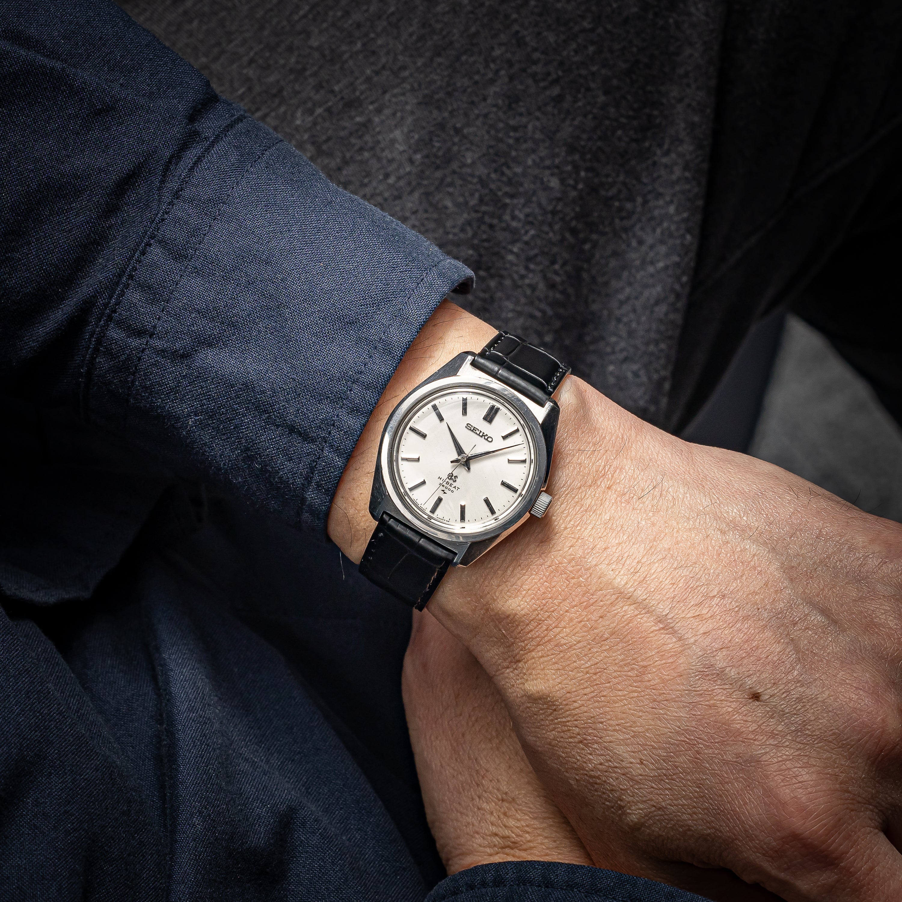 グランドセイコー ハイビート手巻き10振動 36000 1968年製 Ref.4520-8000 45GS