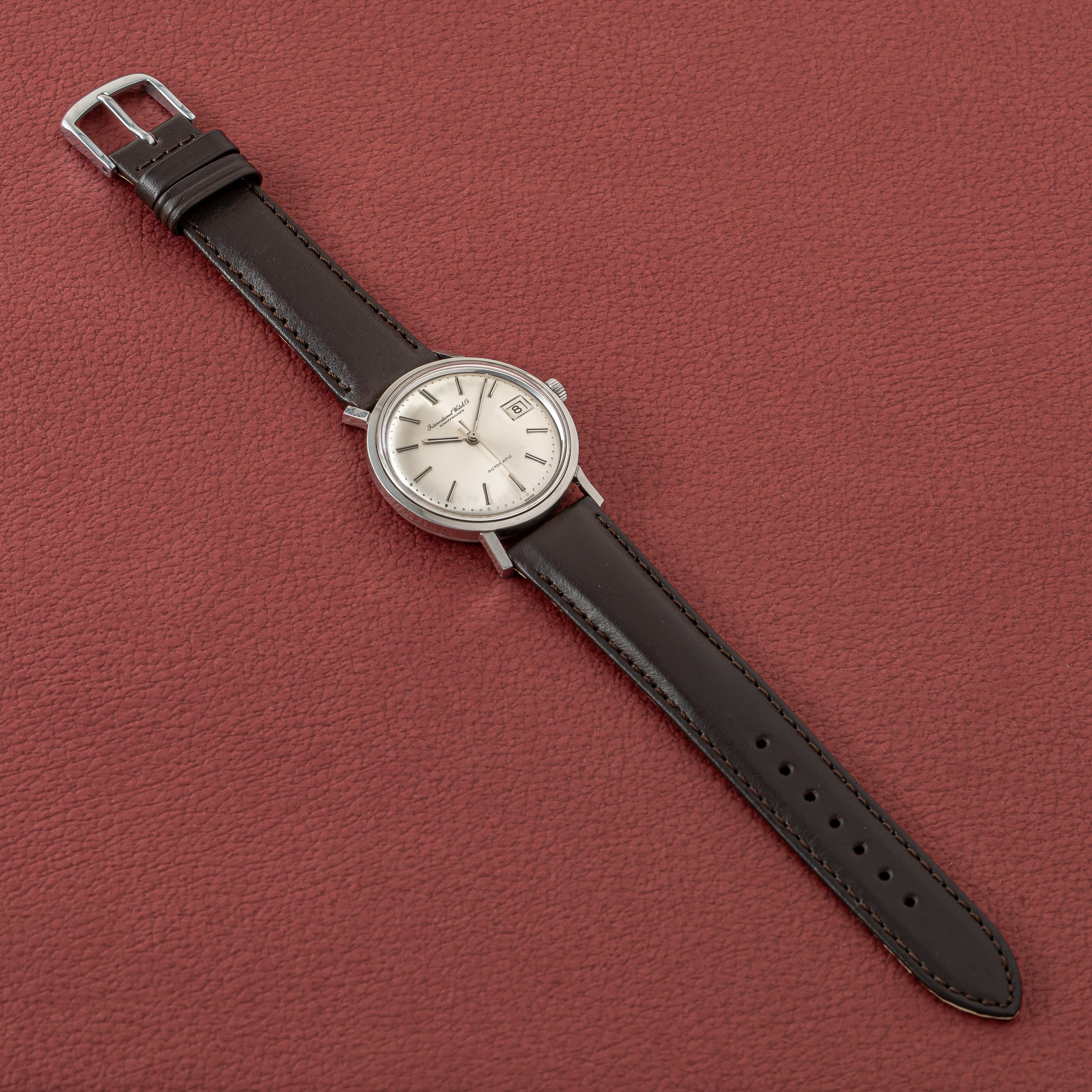 IWC ラウンドケース 1967年製 Ref.R808 ペラトン式自動巻き Cal.8541