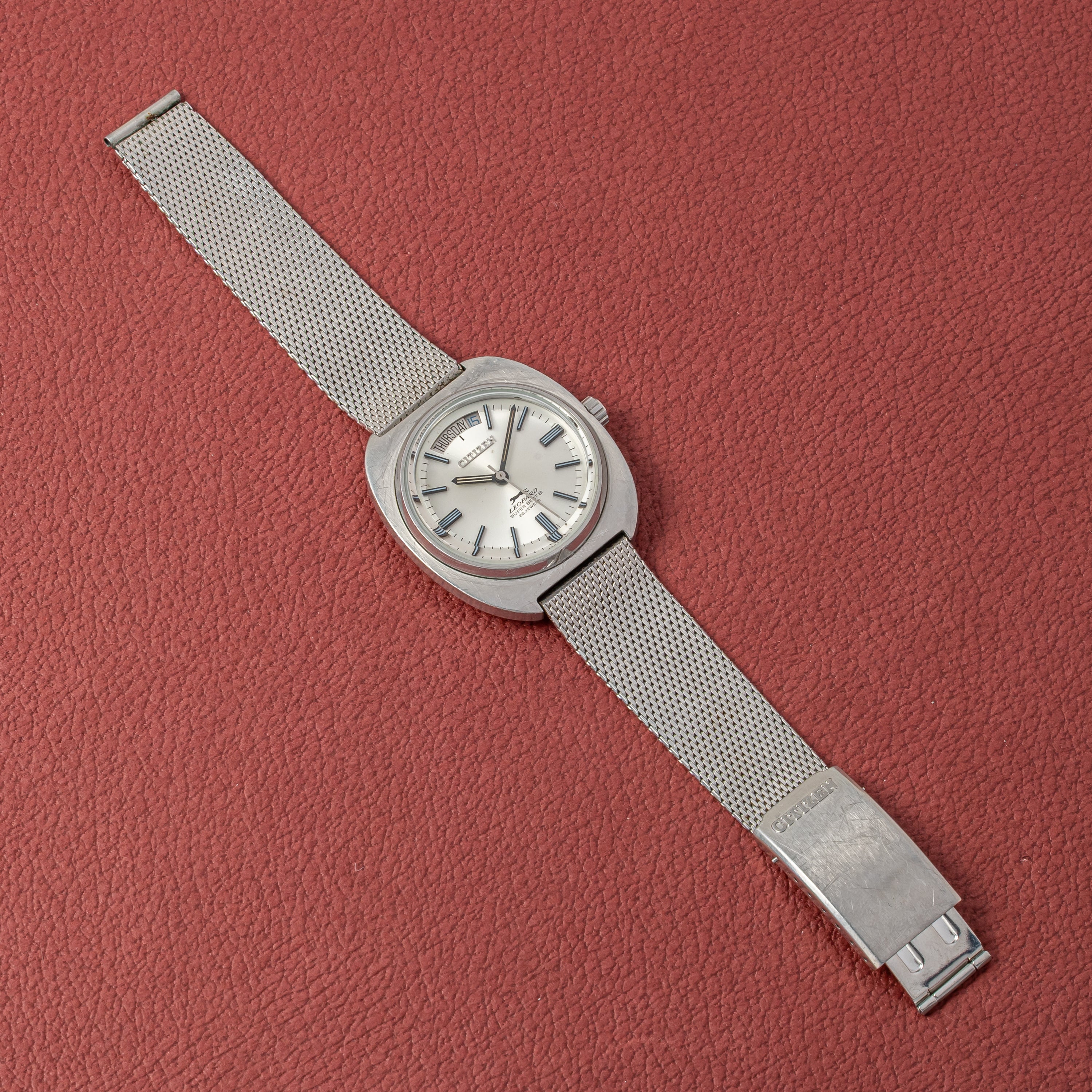 シチズン レオパール スーパービート8 1970年製/昭和45年製 Ref.4-780043-K 8振動自動巻き 純正ブレス