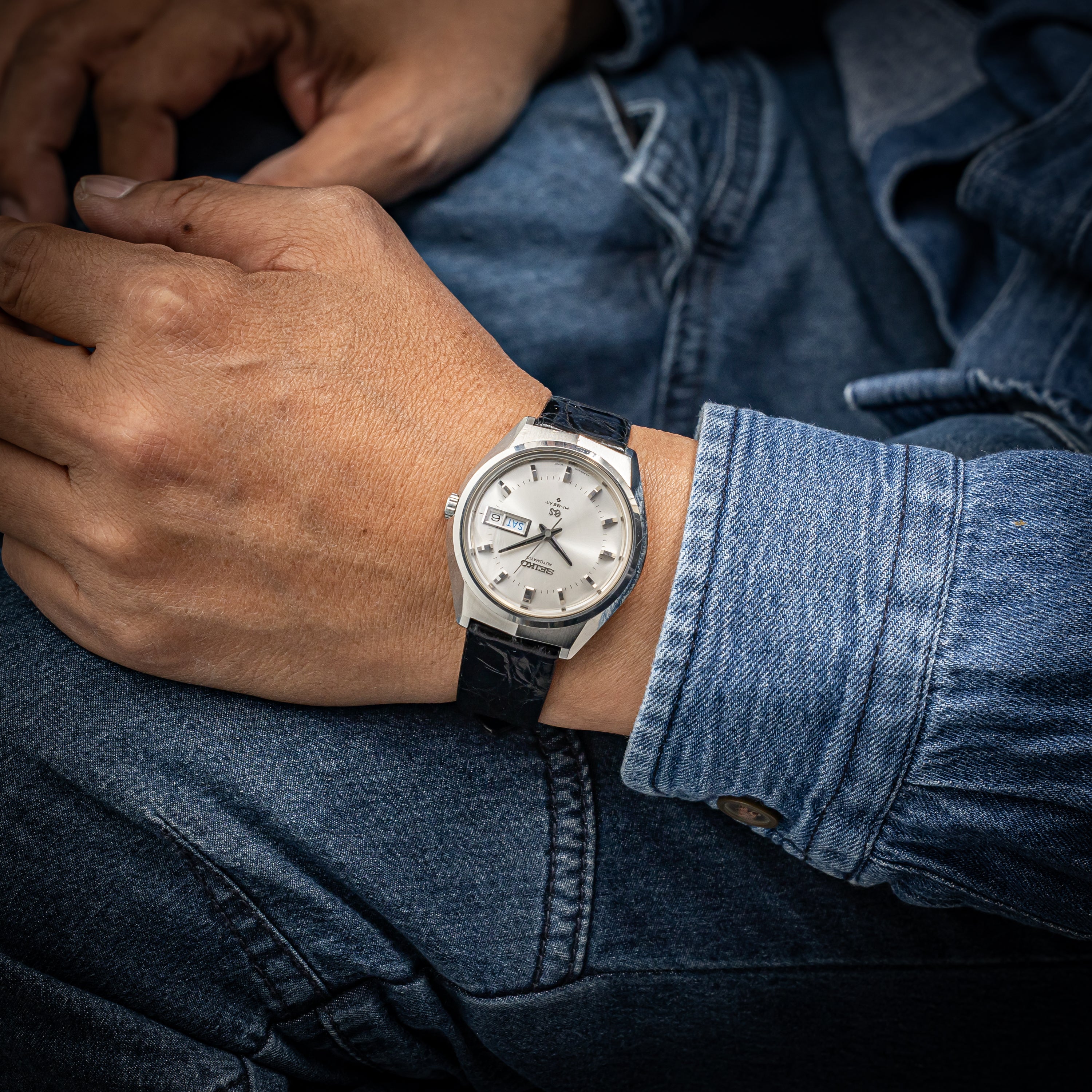 グランドセイコー 1972年製 Ref.6146-8050 61GS 箱付き 10振動自動巻き