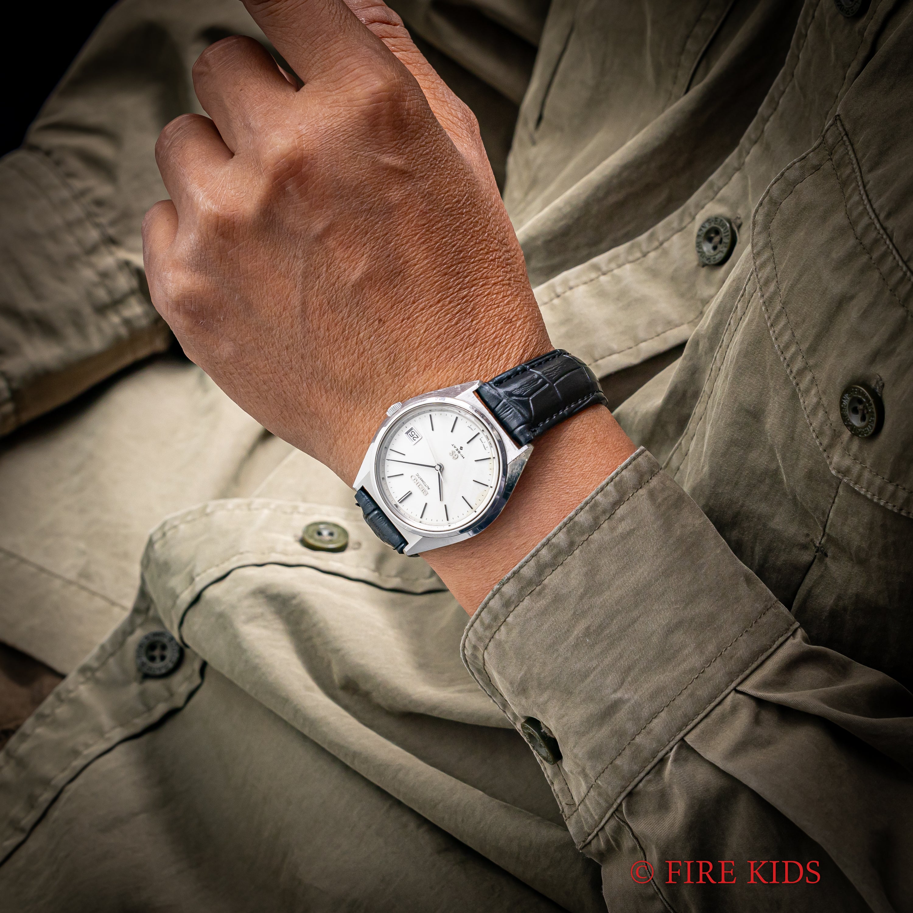 グランドセイコー 1973年製 Ref.5645-7010 56GS ハイビート自動巻 別作スケルトン裏蓋