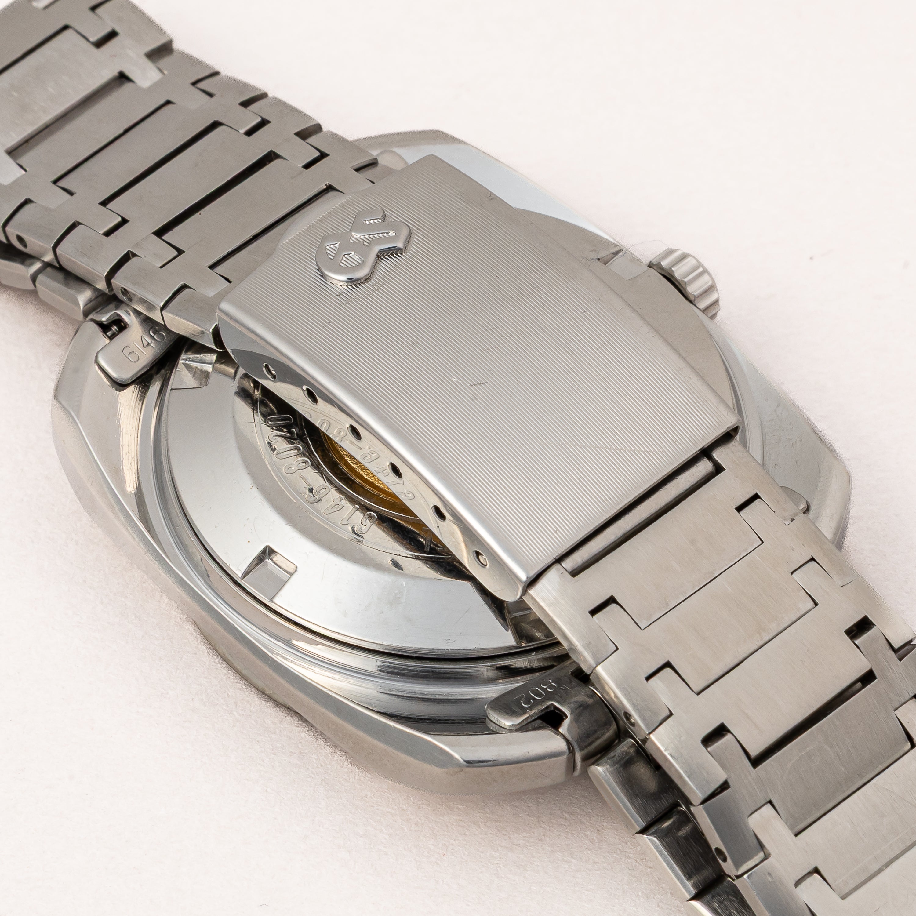 グランドセイコー 座布団ケース 1969年製 Ref.6146-8020 61GS 10振動 純正ブレス付き