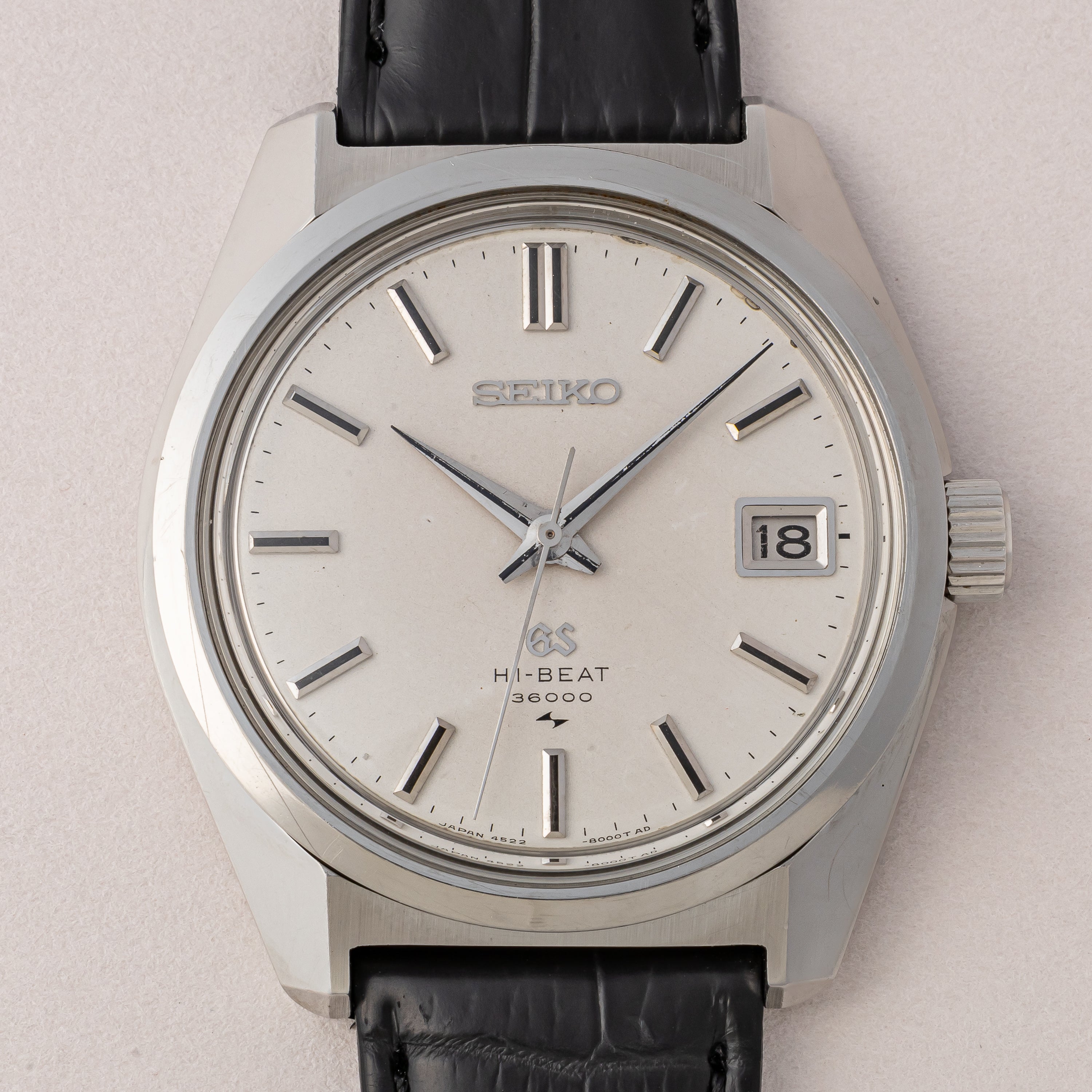 グランドセイコー 1968年製 10振動手巻き 45GS Ref.4522-8000 ハイビート セイコースタイルケース