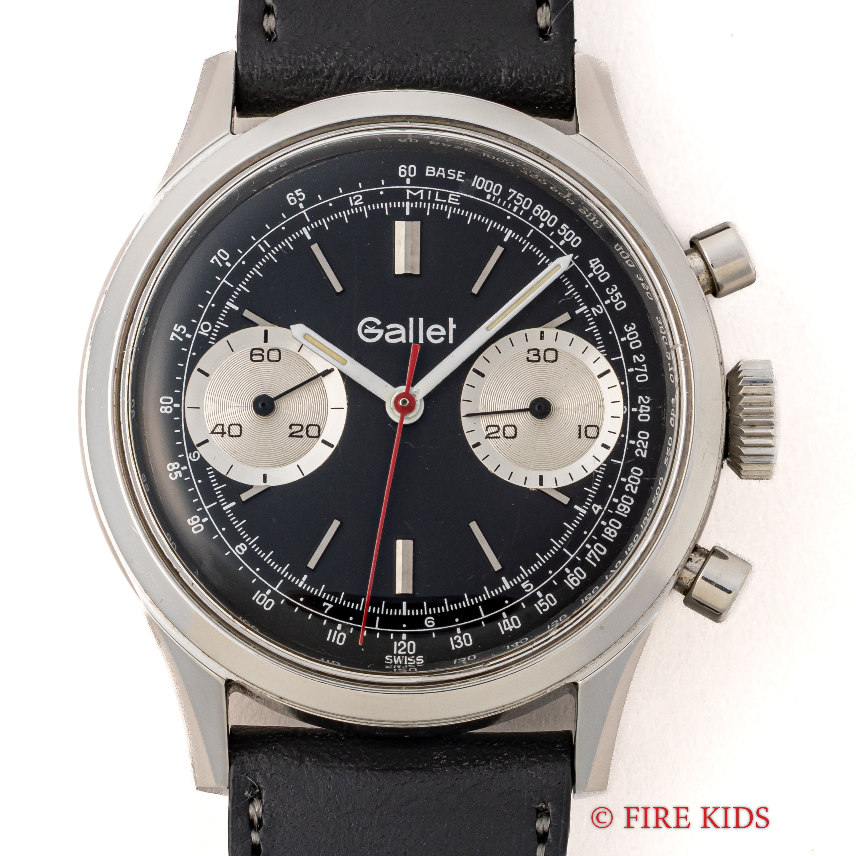 ギャレット 2レジスタークロノグラフ 手巻き 1980年代製