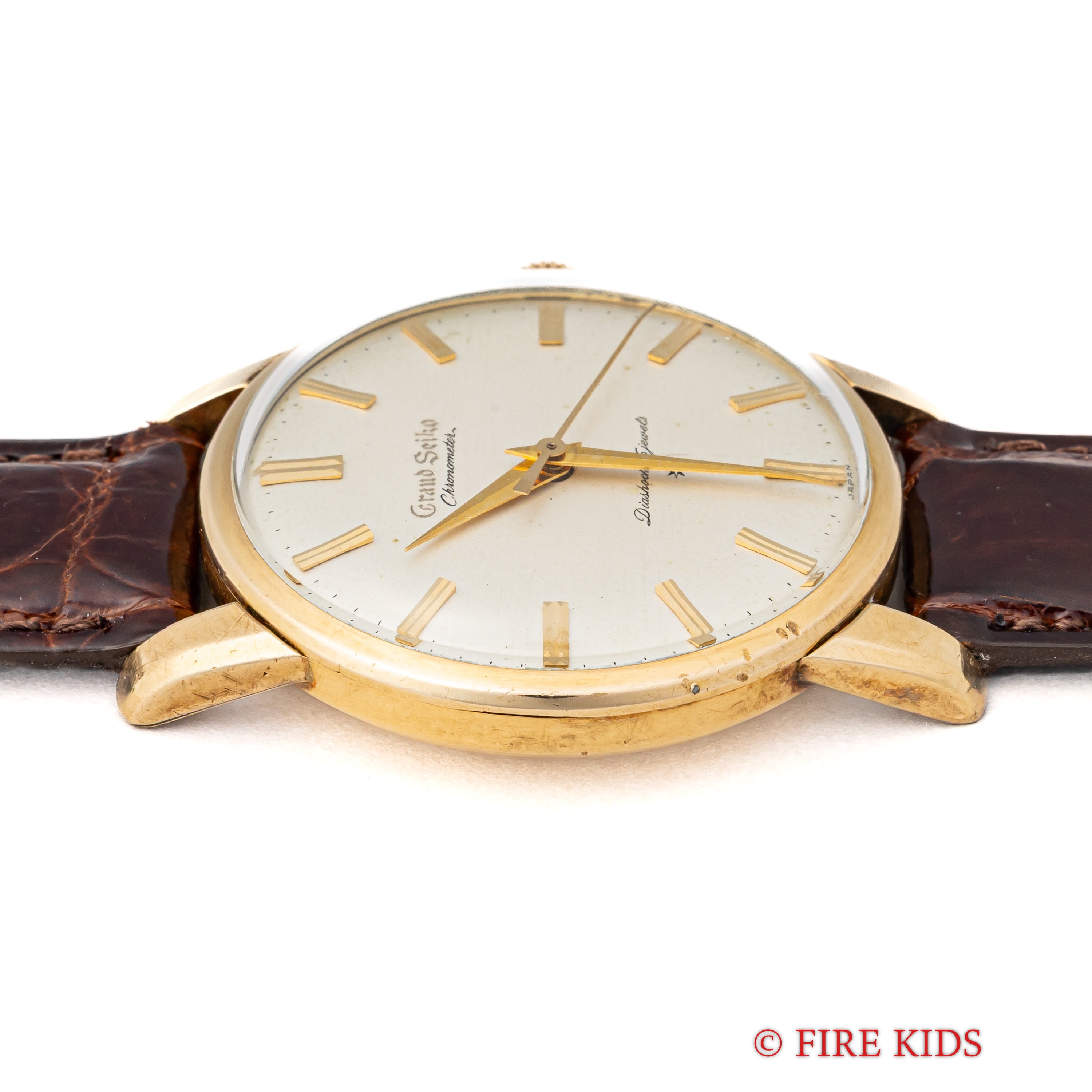 グランドセイコー ファーストモデル 1960年製 Ref.J14070GS 彫文字盤 手巻きロービート