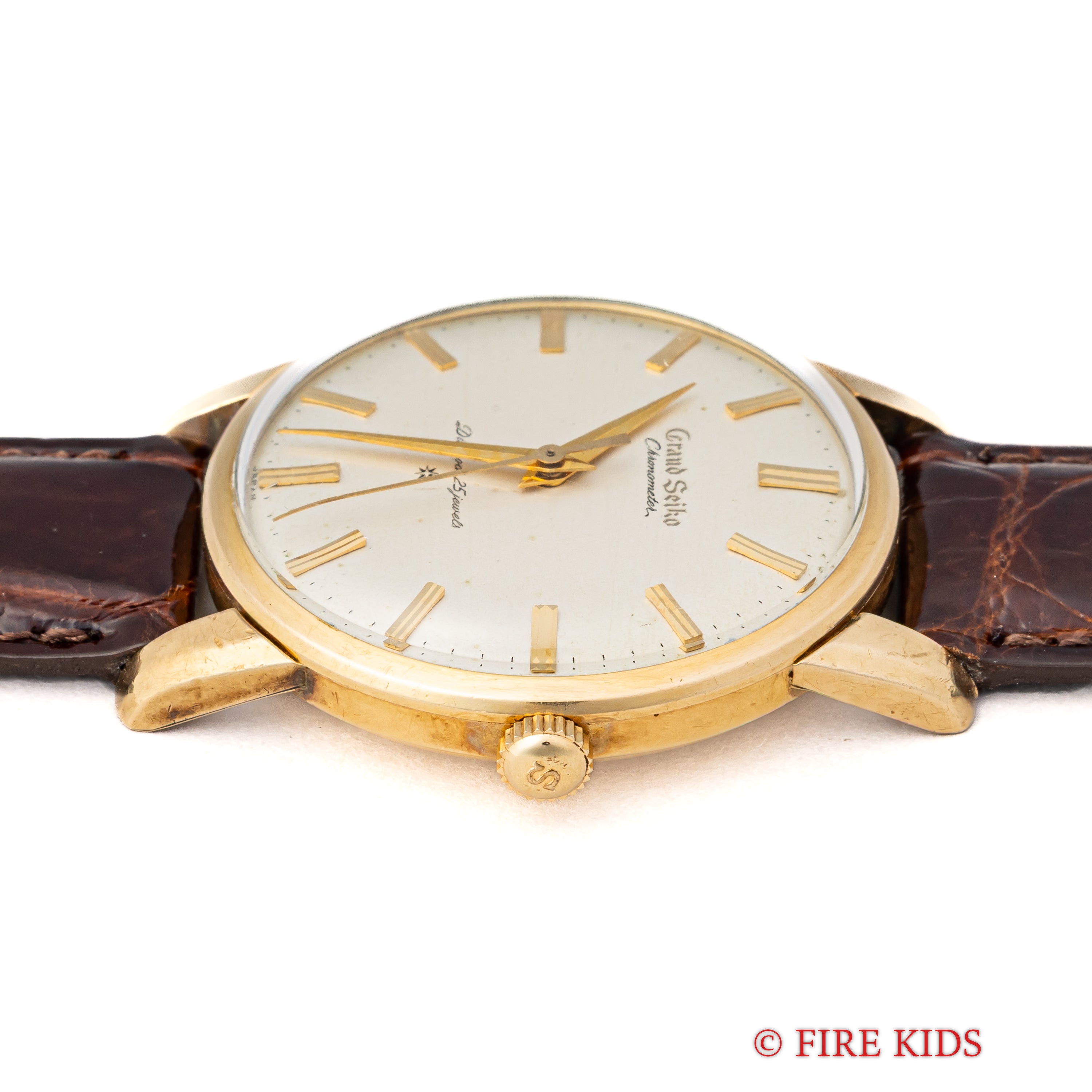グランドセイコー ファーストモデル 1960年製 Ref.J14070GS 彫文字盤 手巻きロービート